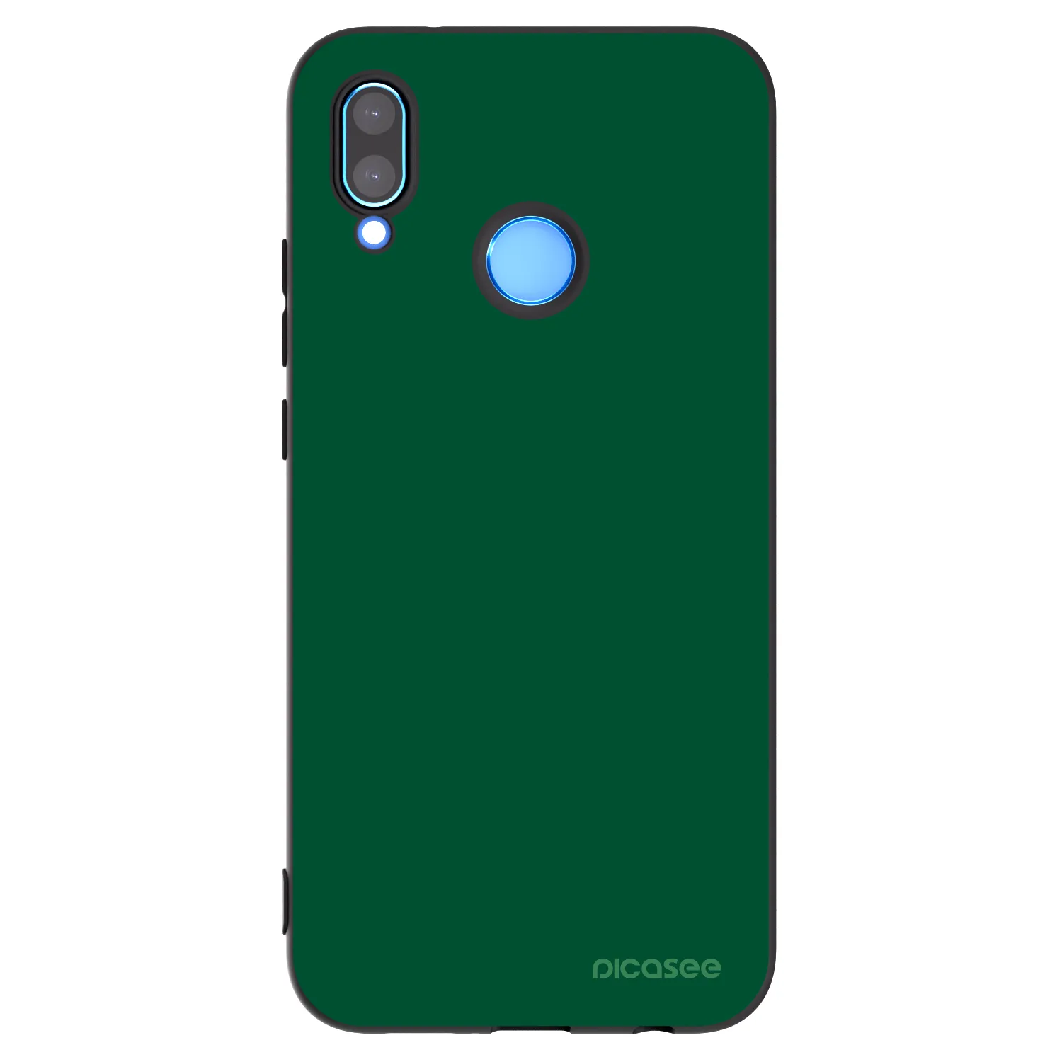 Picasee crna silikonska maskica za Huawei Mate 40 Pro - Green Gleam