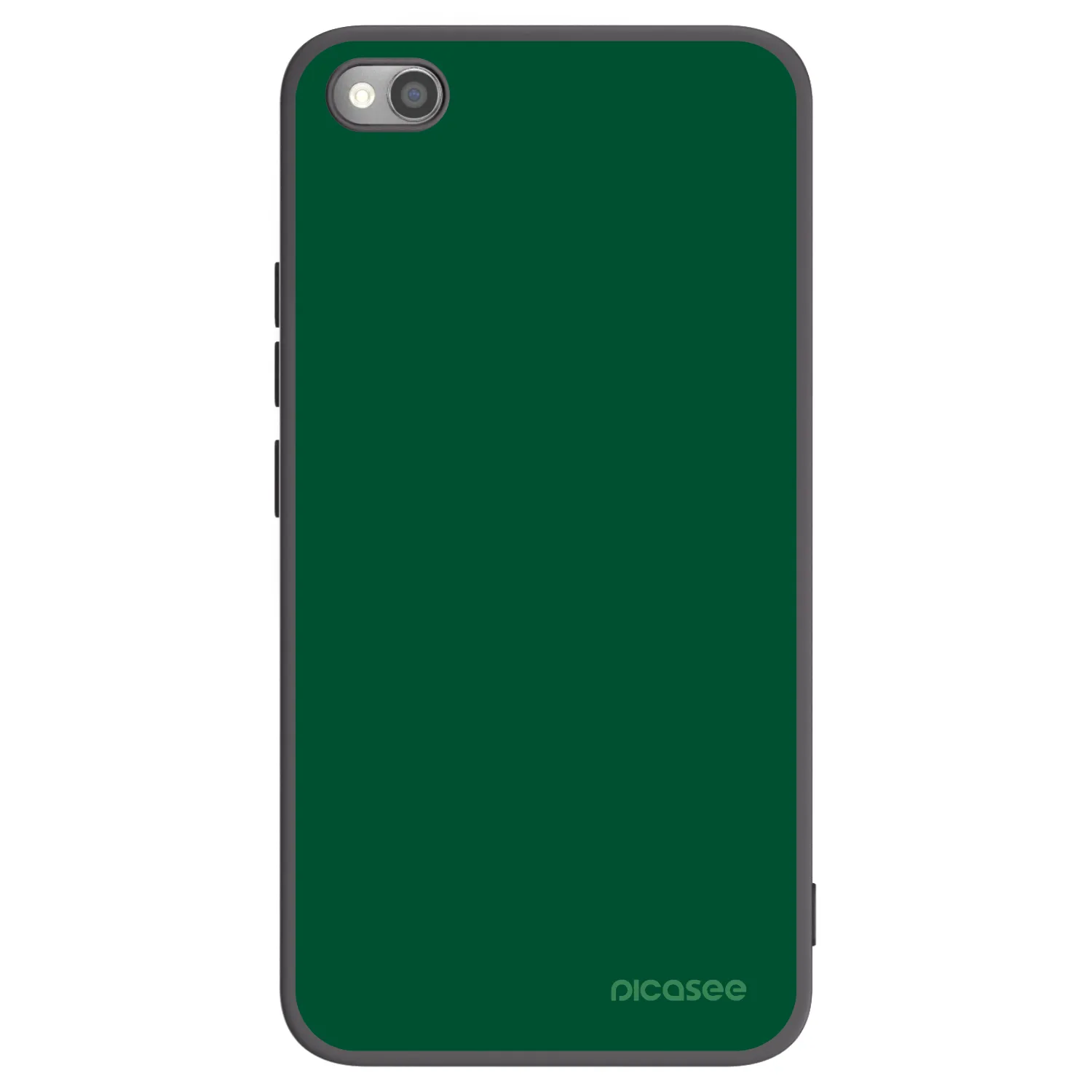 Picasee crna silikonska maskica za Xiaomi Redmi Note 11S 5G - Green Gleam