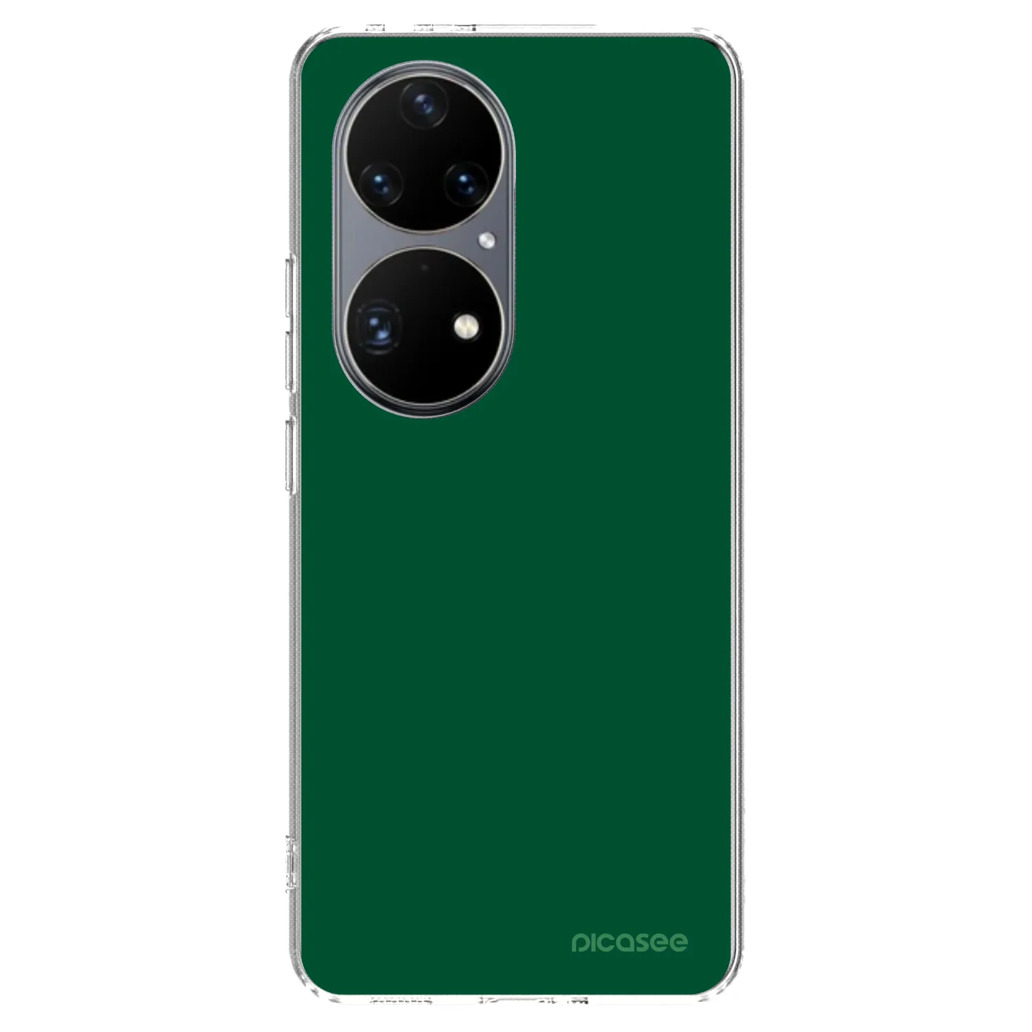 Picasee silikonska prozirna maskica za Huawei P50 - Green Gleam