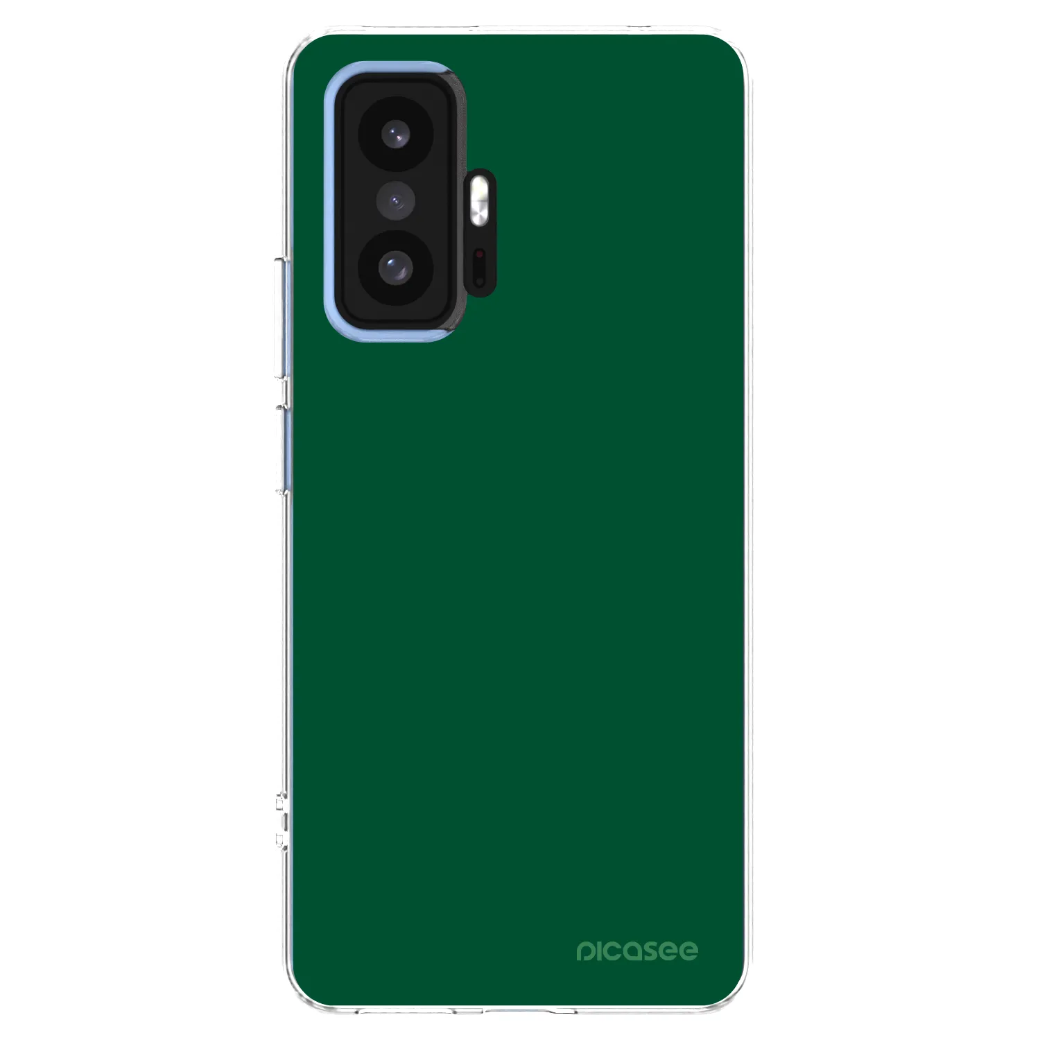 Picasee silikonska prozirna maskica za Xiaomi 11T Pro - Green Gleam