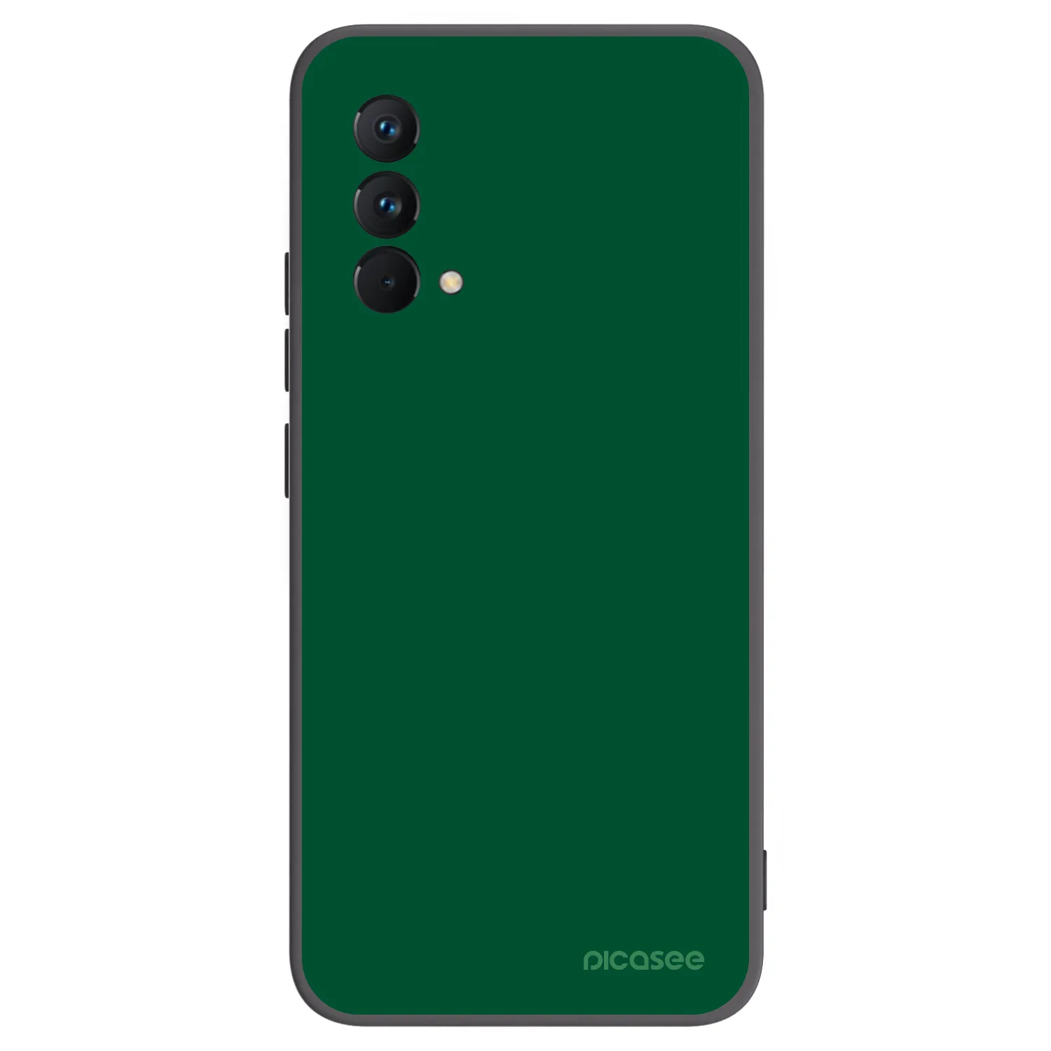 Picasee crna silikonska maskica za Realme GT Master Edition 5G - Green Gleam