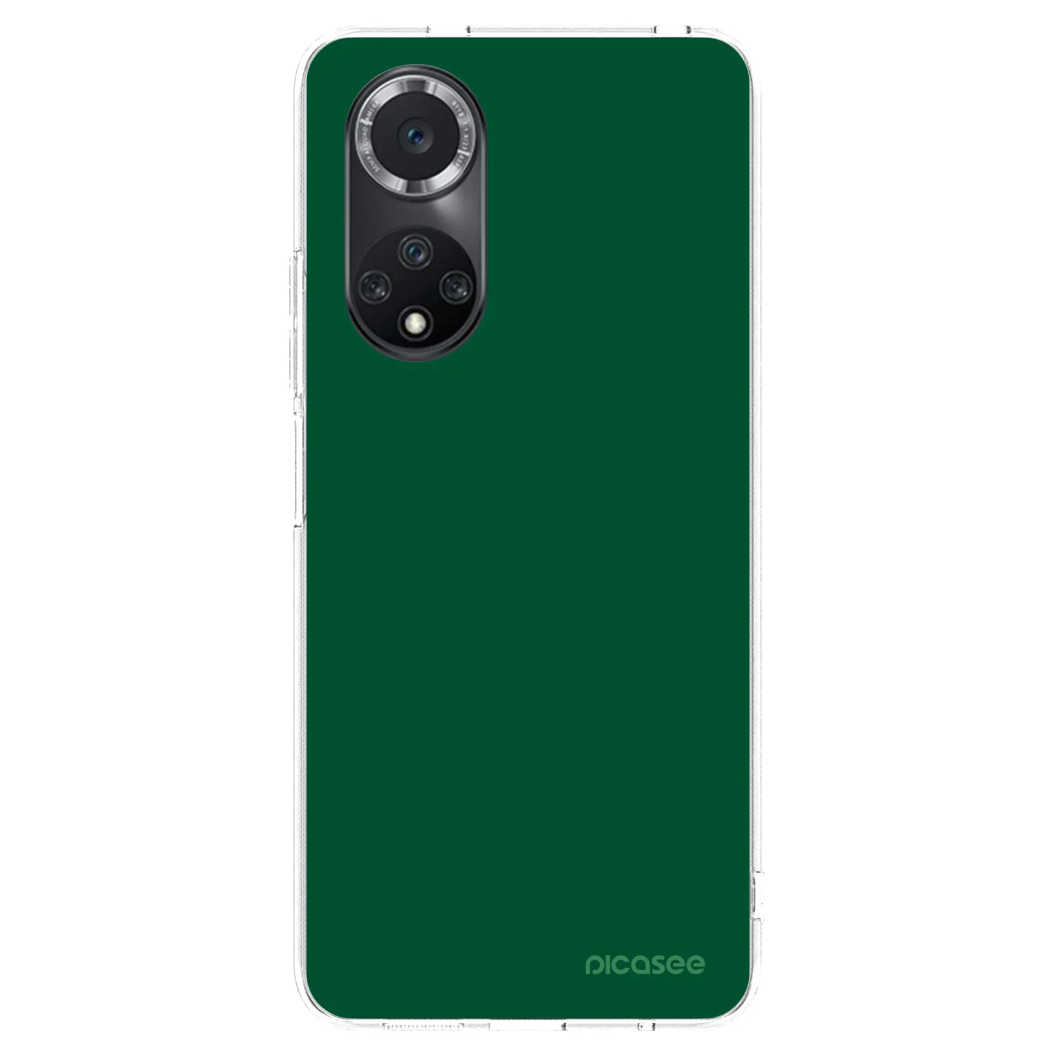 Picasee silikonska prozirna maskica za Huawei Nova 9 SE - Green Gleam