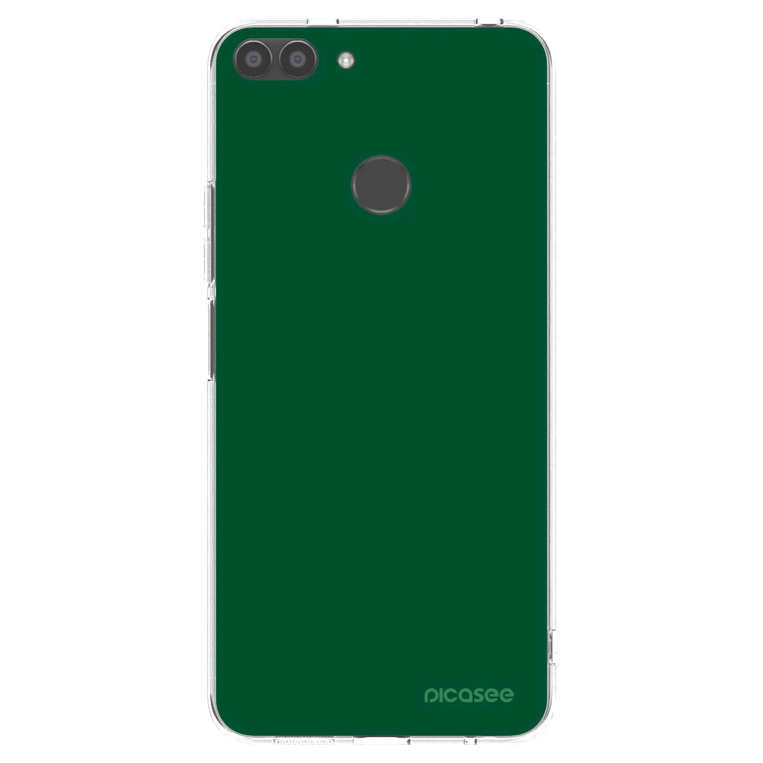 Picasee silikonska prozirna maskica za Huawei P Smart - Green Gleam