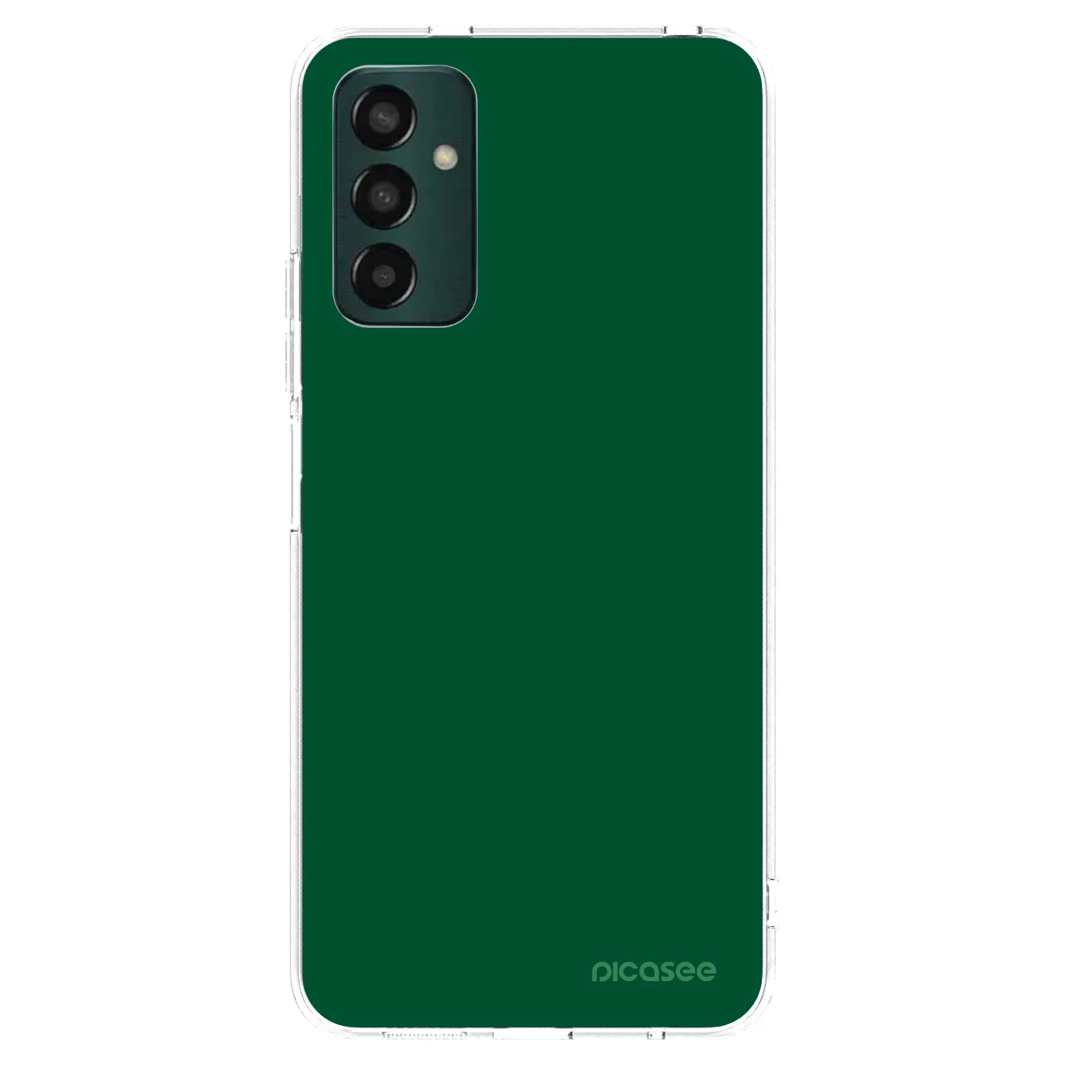 Picasee silikonska prozirna maskica za Samsung Galaxy M23 5G - Green Gleam