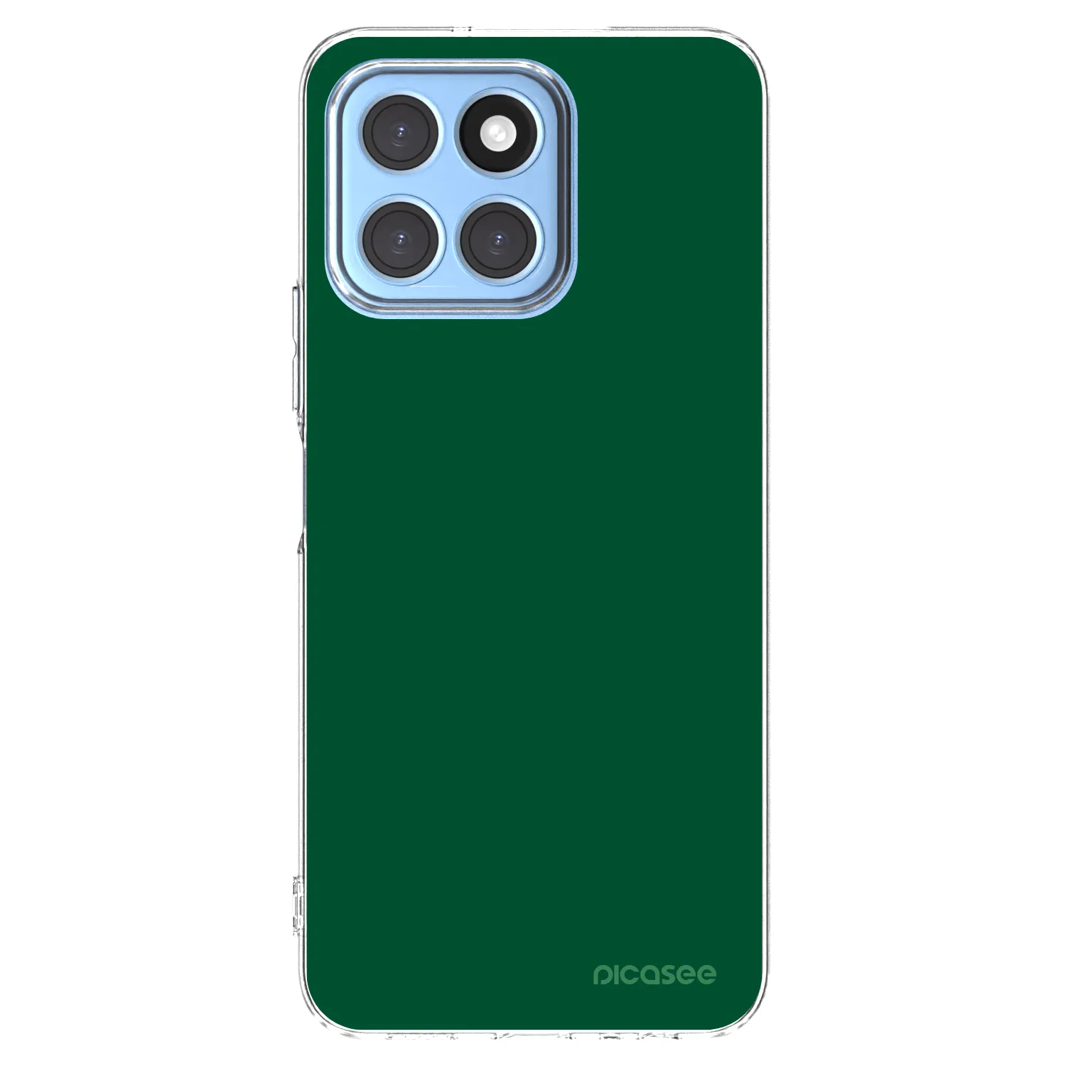Picasee silikonska prozirna maskica za Honor X6 - Green Gleam