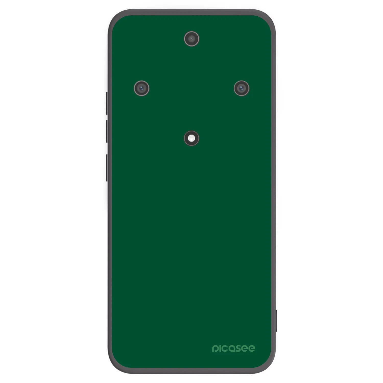 Picasee crna silikonska maskica za Honor Magic5 Lite 5G - Green Gleam