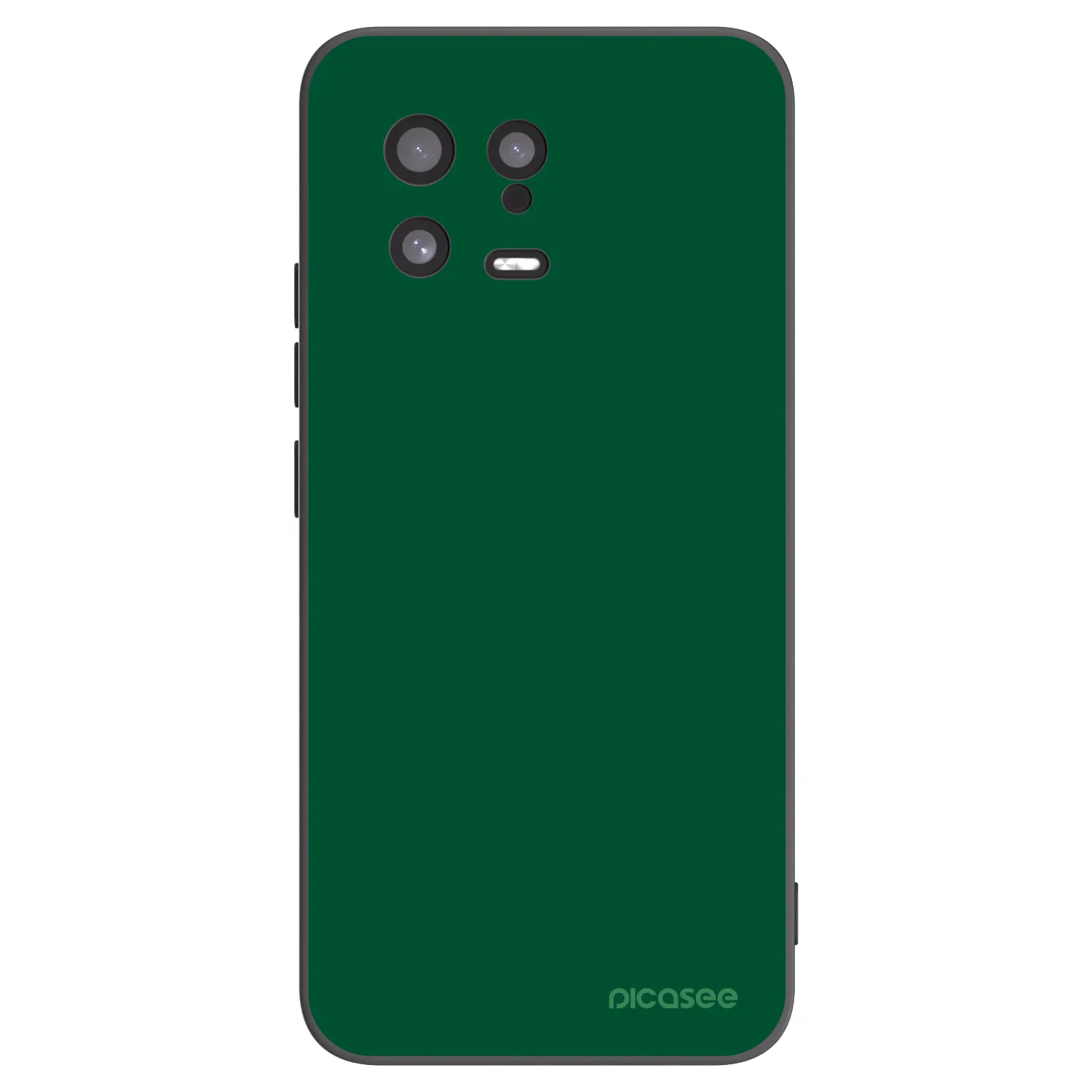 Picasee crna silikonska maskica za Xiaomi 13 - Green Gleam