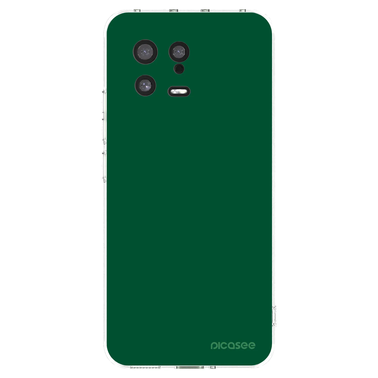 Picasee silikonska prozirna maskica za Xiaomi 13 - Green Gleam
