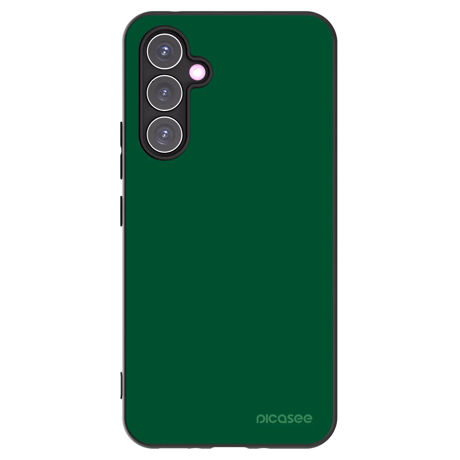 Picasee crna silikonska maskica za Samsung Galaxy A54 5G A546B - Green Gleam
