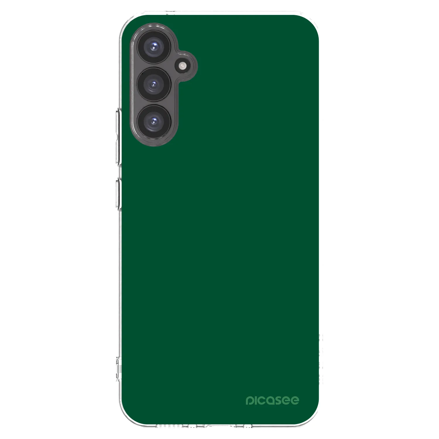 Picasee silikonska prozirna maskica za Samsung Galaxy A34 5G A346B - Green Gleam