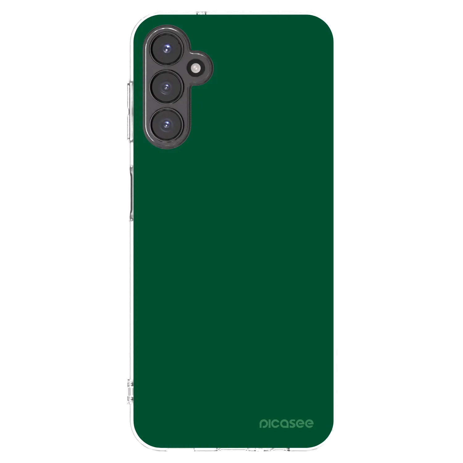 Picasee silikonska prozirna maskica za Samsung Galaxy A14 4G A145R - Green Gleam