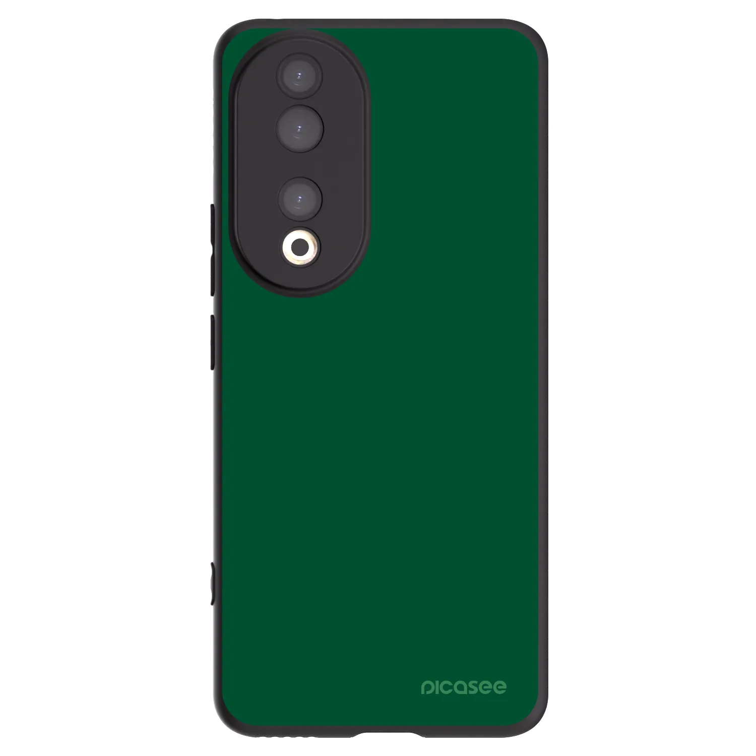 Picasee crna silikonska maskica za Honor 90 5G - Green Gleam