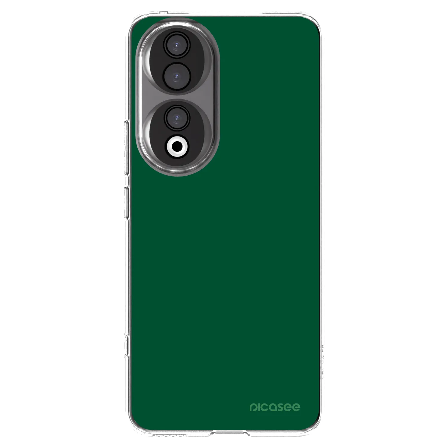 Picasee silikonska prozirna maskica za Honor 90 5G - Green Gleam
