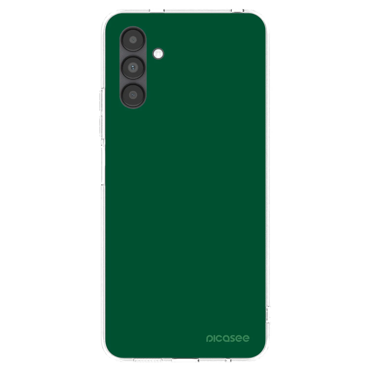 Picasee silikonska prozirna maskica za Samsung Galaxy A04s A047F - Green Gleam