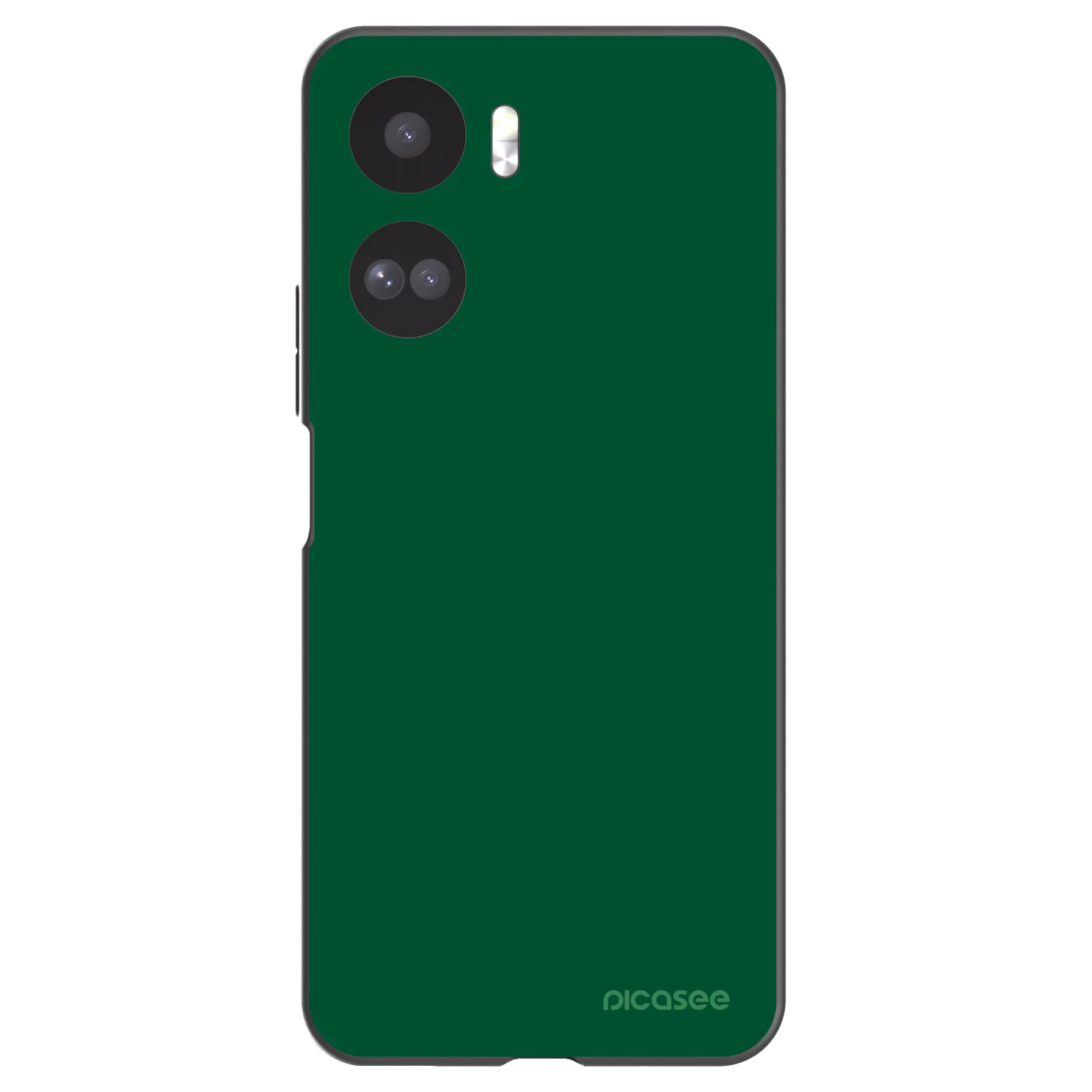 Picasee crna silikonska maskica za Honor 90 Lite 5G - Green Gleam