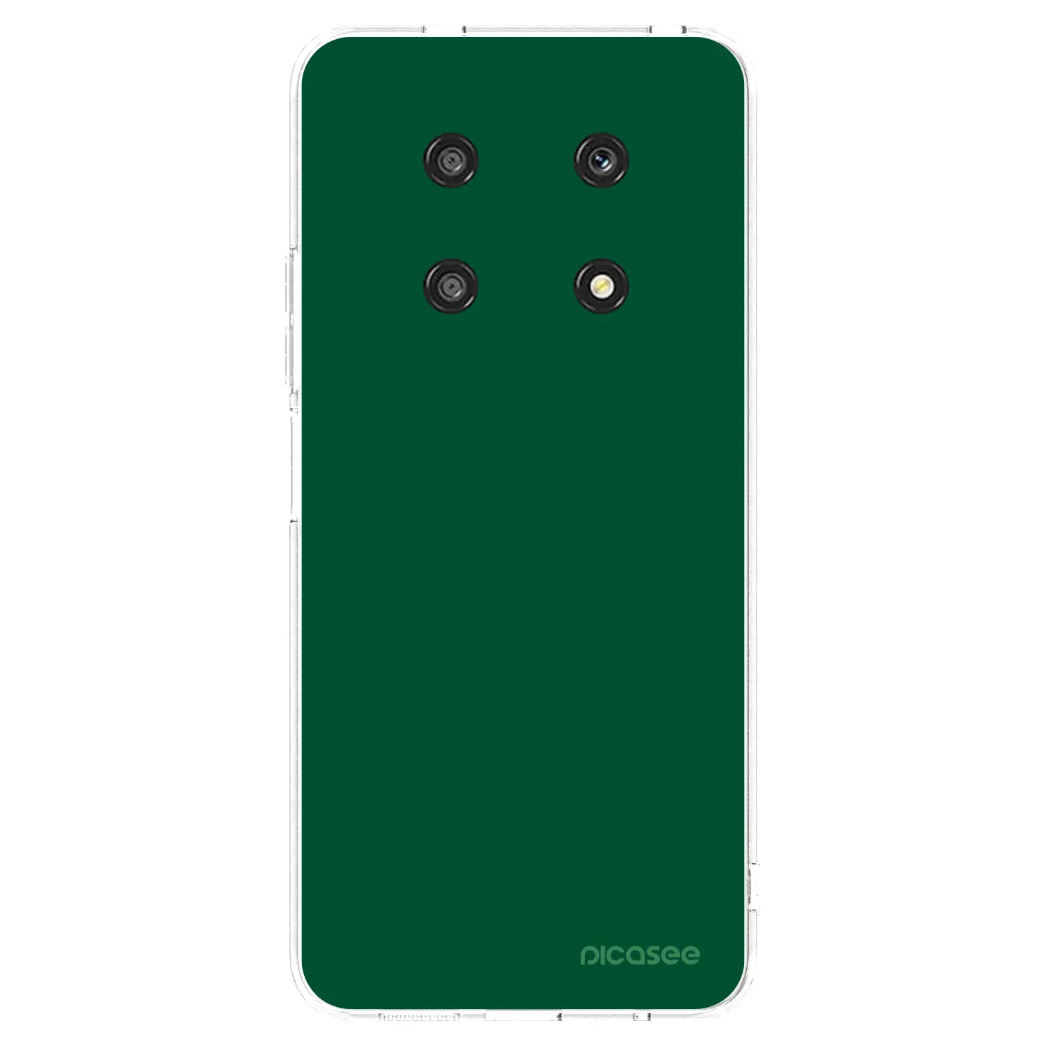 Picasee silikonska prozirna maskica za Honor Magic4 Lite 5G - Green Gleam