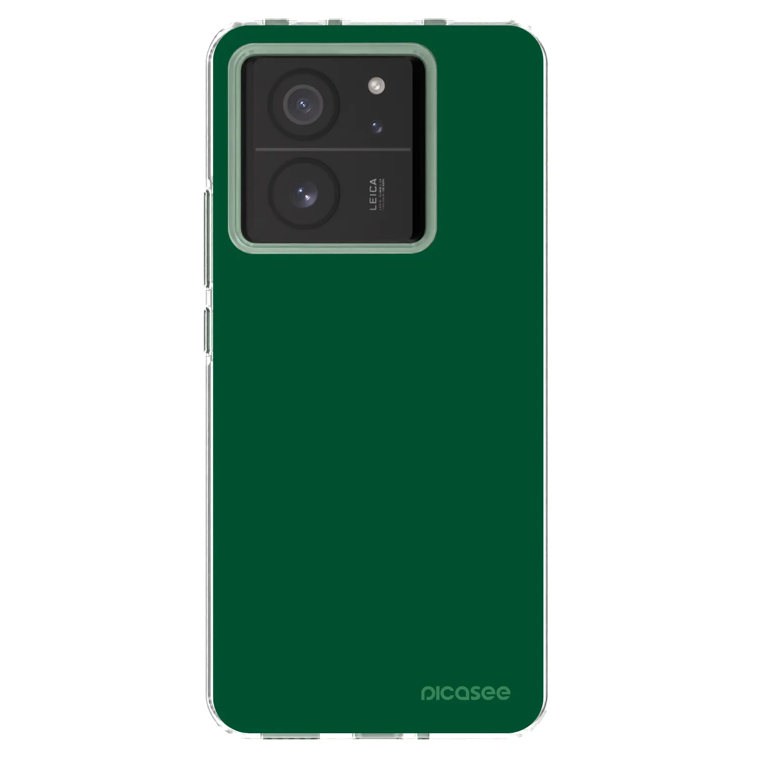 Picasee silikonska prozirna maskica za Xiaomi 13T Pro - Green Gleam