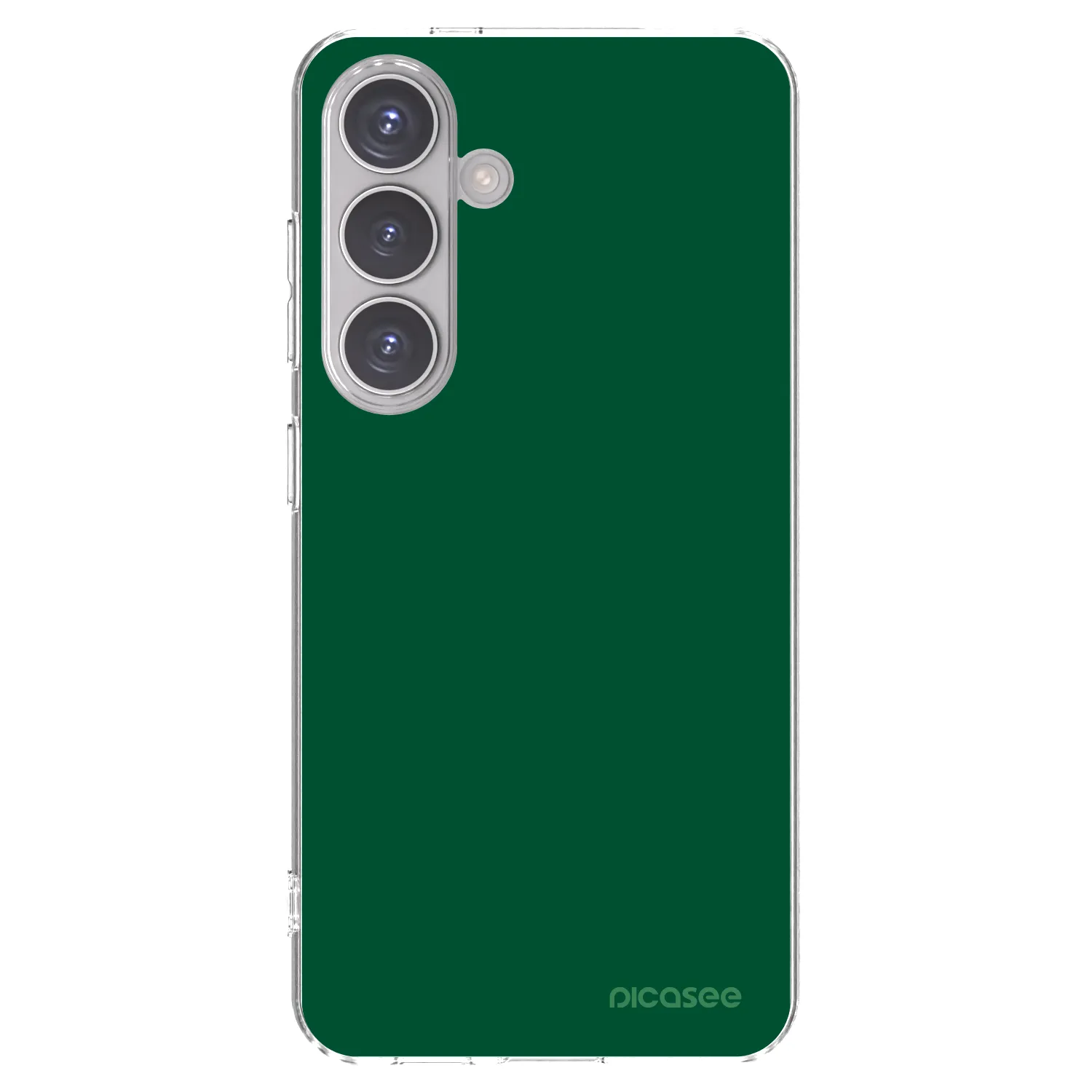 Picasee silikonska prozirna maskica za Samsung Galaxy S24 S921B 5G - Green Gleam