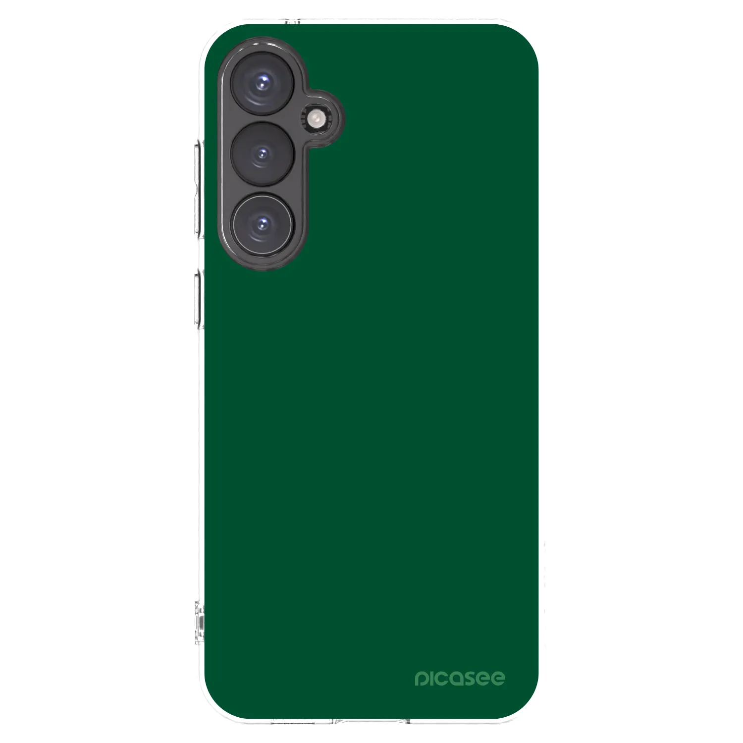 Picasee silikonska prozirna maskica za Samsung Galaxy S23 FE S711B - Green Gleam