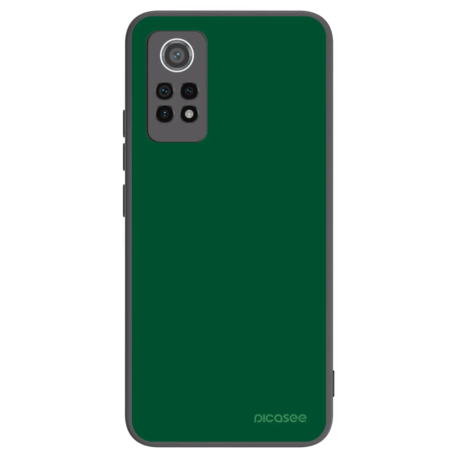 Picasee crna silikonska maskica za Xiaomi Redmi Note 12 Pro 4G - Green Gleam