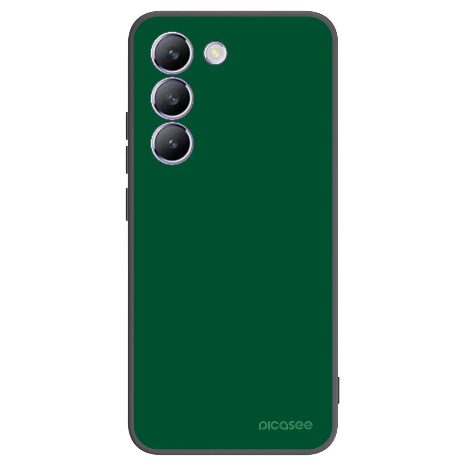 Picasee crna silikonska maskica za Vivo V40 SE 5G - Green Gleam