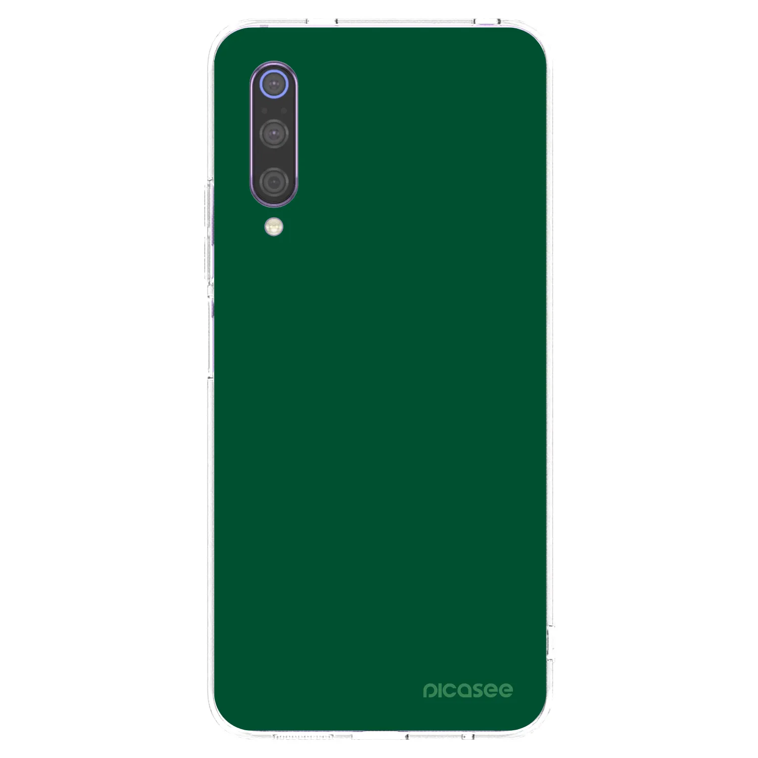 Picasee silikonska prozirna maskica za Xiaomi Mi 9 - Green Gleam