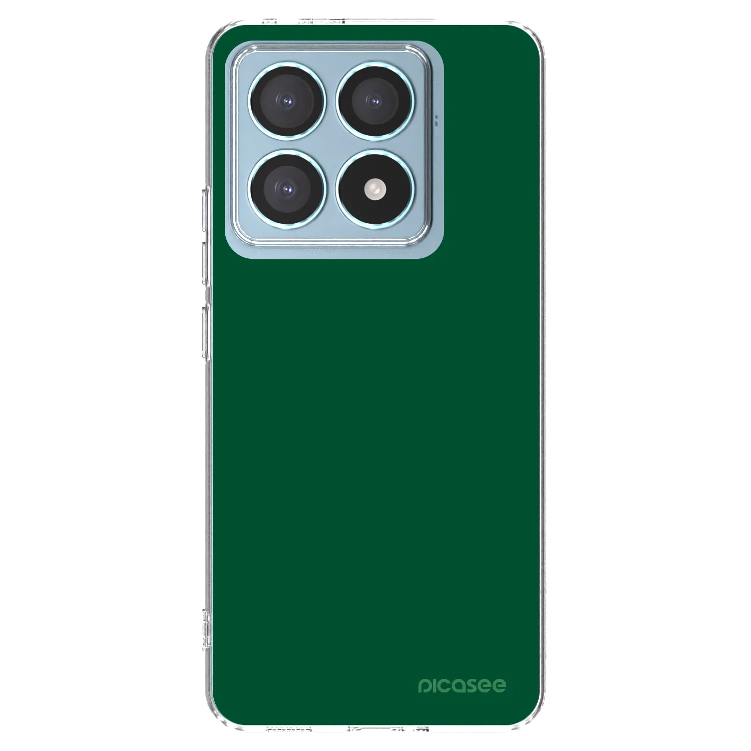 Picasee silikonska prozirna maskica za Xiaomi 14T Pro - Green Gleam