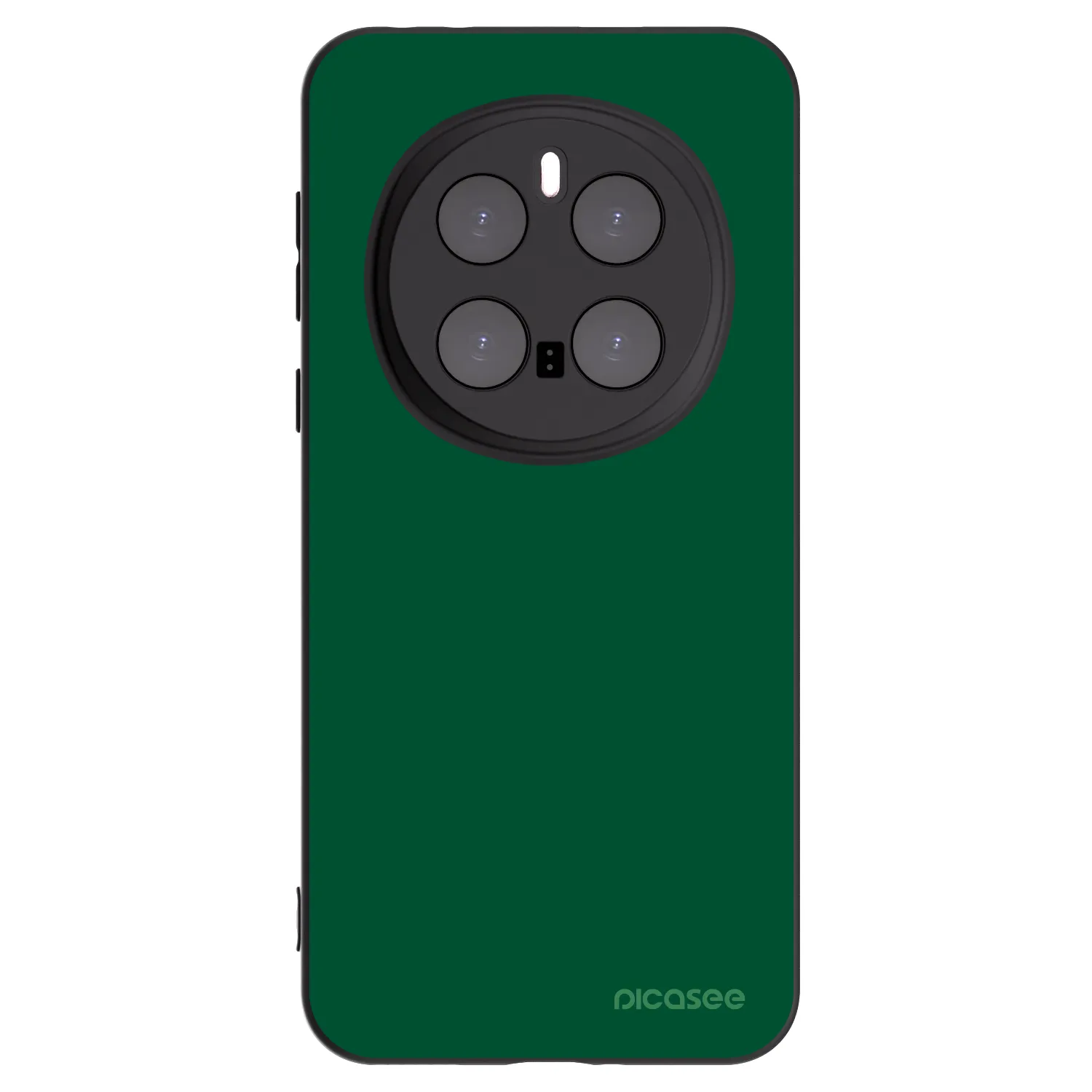 Picasee crna silikonska maskica za Honor Magic7 Pro 5G - Green Gleam
