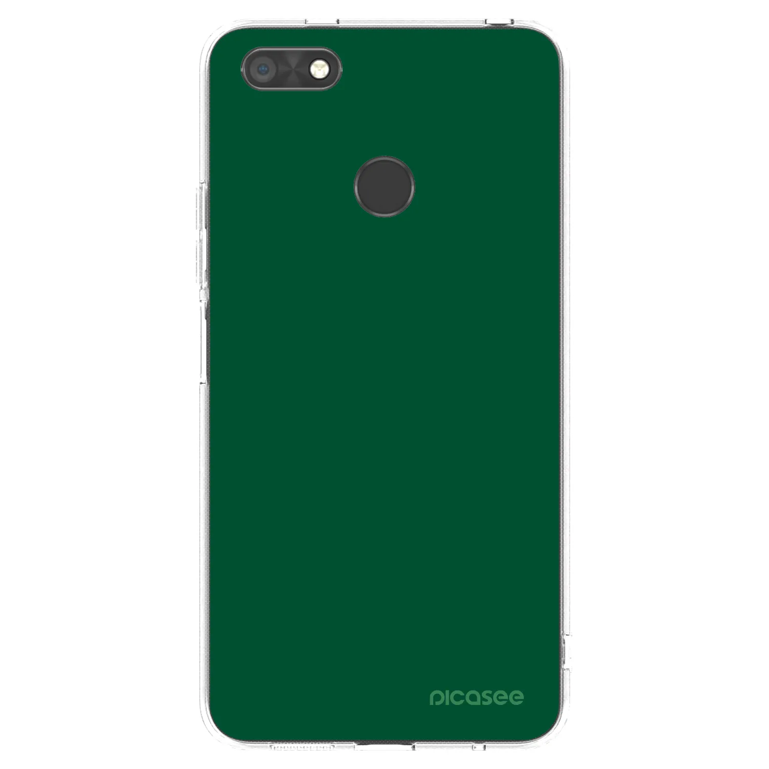 Picasee silikonska prozirna maskica za Huawei P9 Lite Mini - Green Gleam