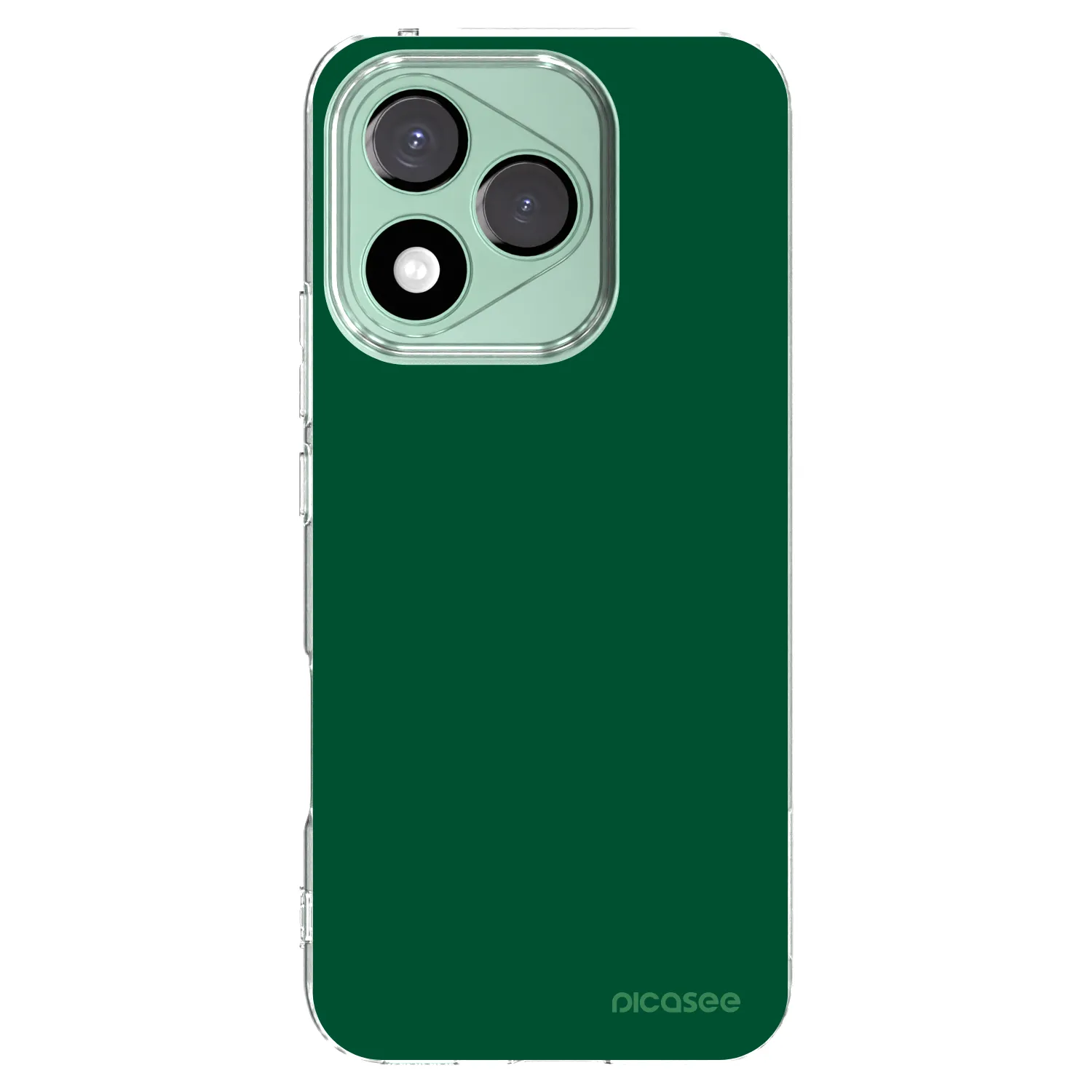 Picasee silikonska prozirna maskica za Honor 400 Lite 5G - Green Gleam