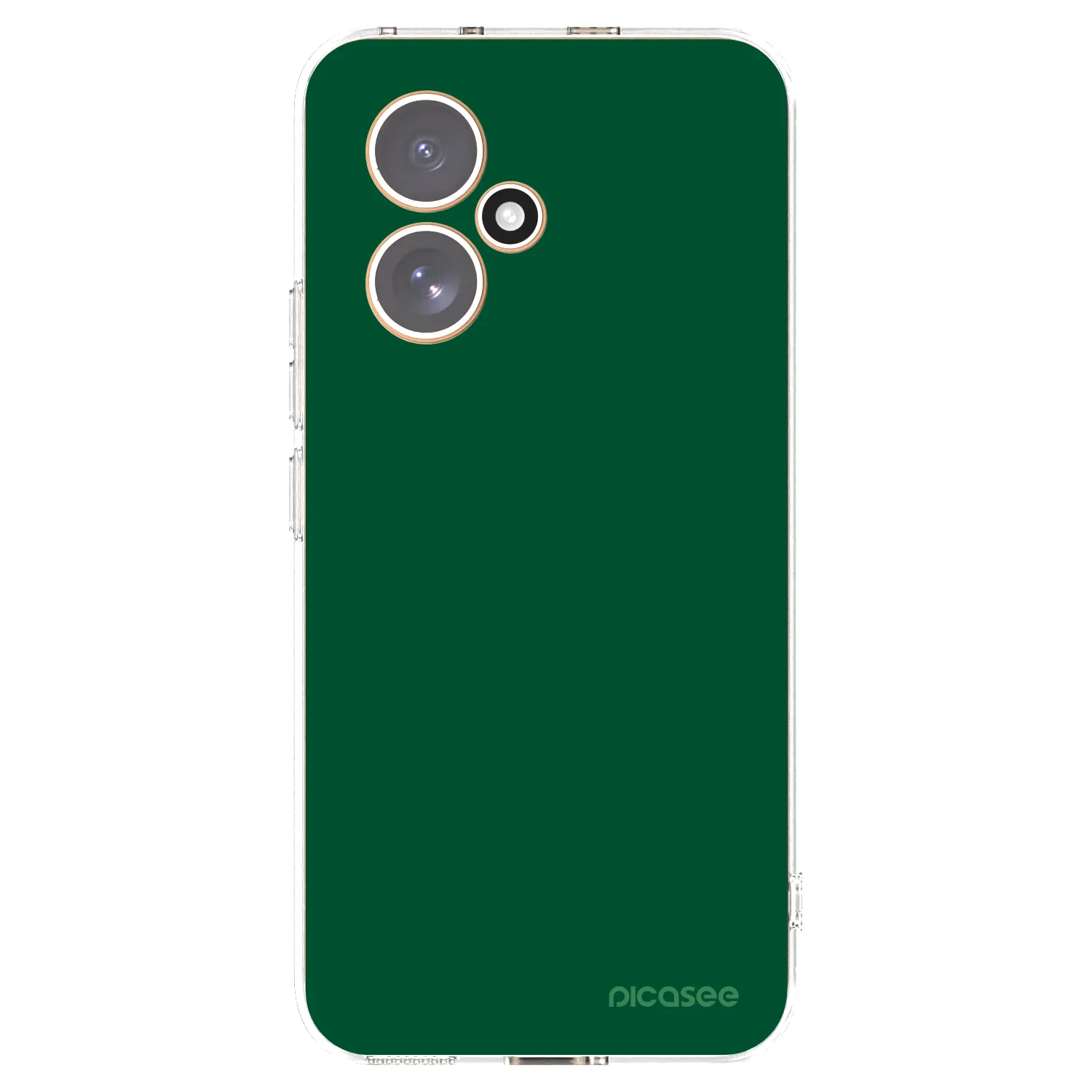Picasee silikonska prozirna maskica za Honor 400 5G - Green Gleam