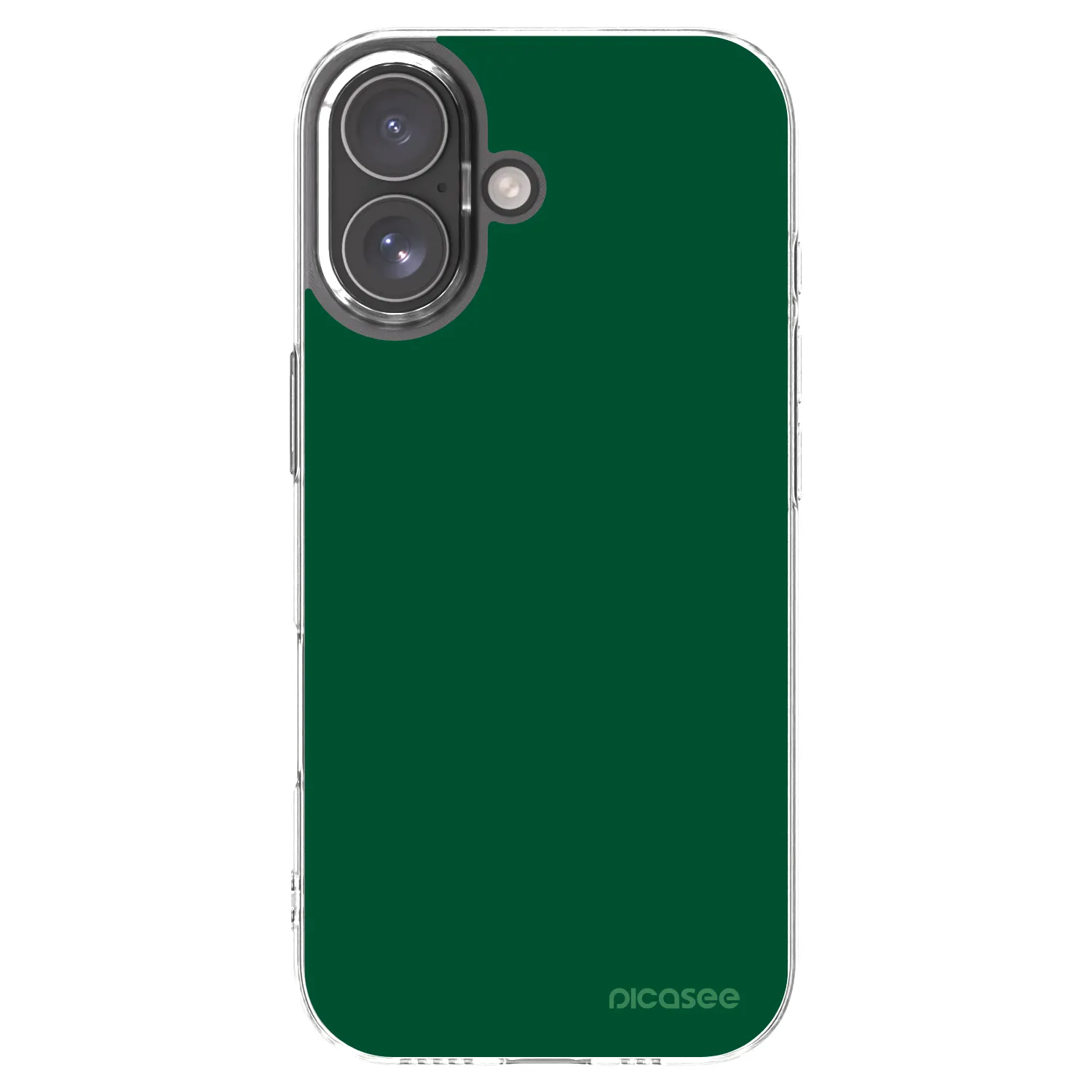 Picasee silikonska prozirna maskica za Apple iPhone 17 - Green Gleam