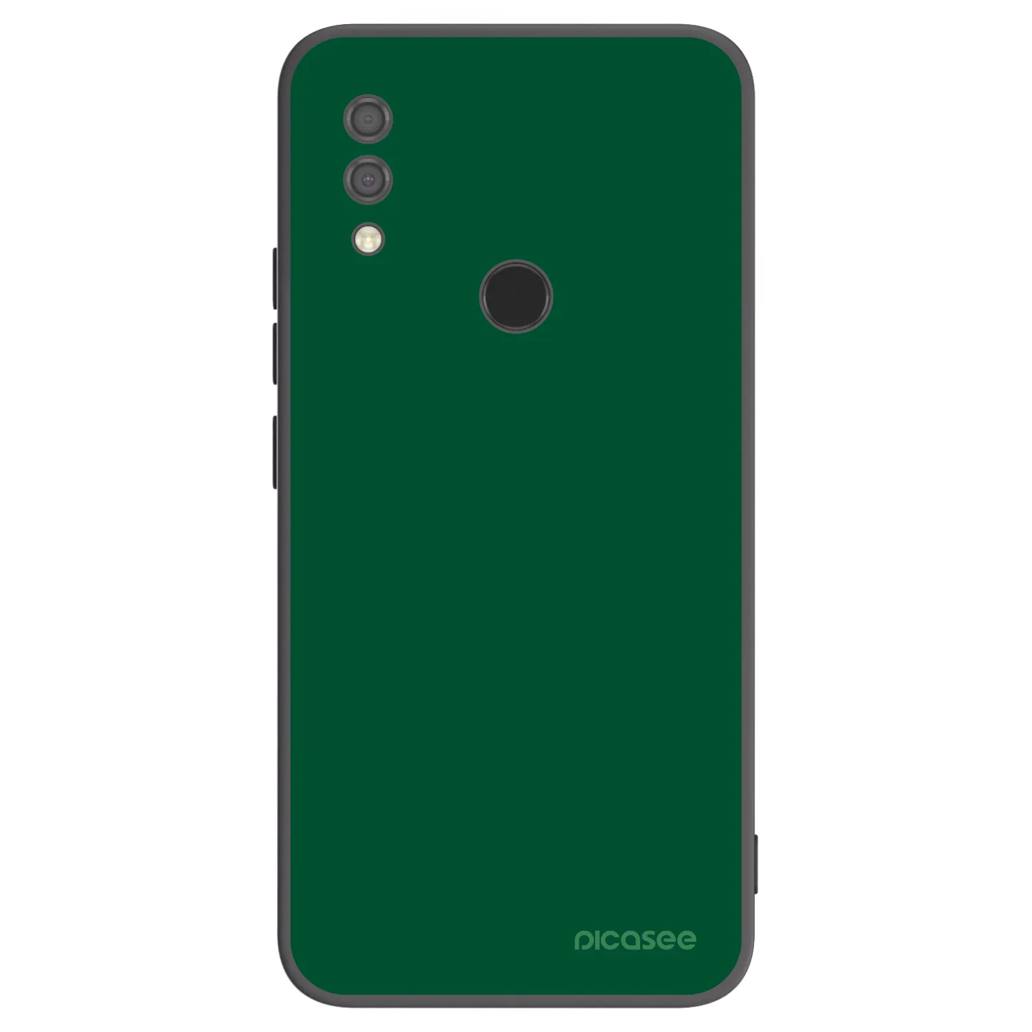 Picasee crna silikonska maskica za Xiaomi Redmi 7 - Green Gleam