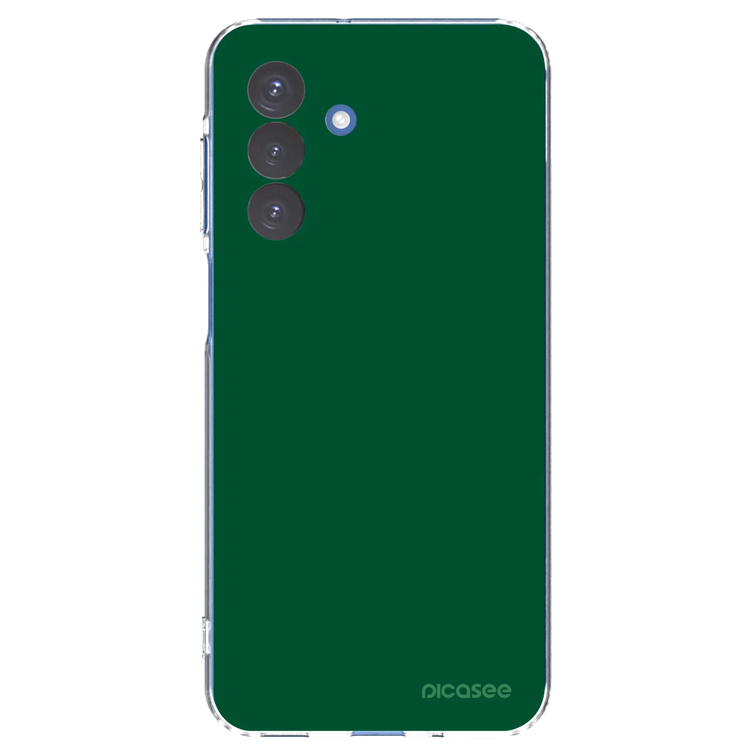 Picasee silikonska prozirna maskica za Samsung Galaxy A17 5G - Green Gleam