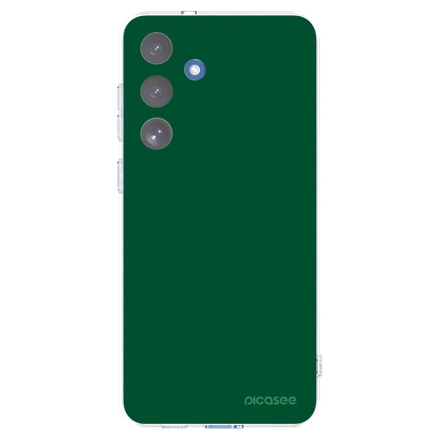 Picasee silikonska prozirna maskica za Samsung Galaxy S25 FE 5G - Green Gleam