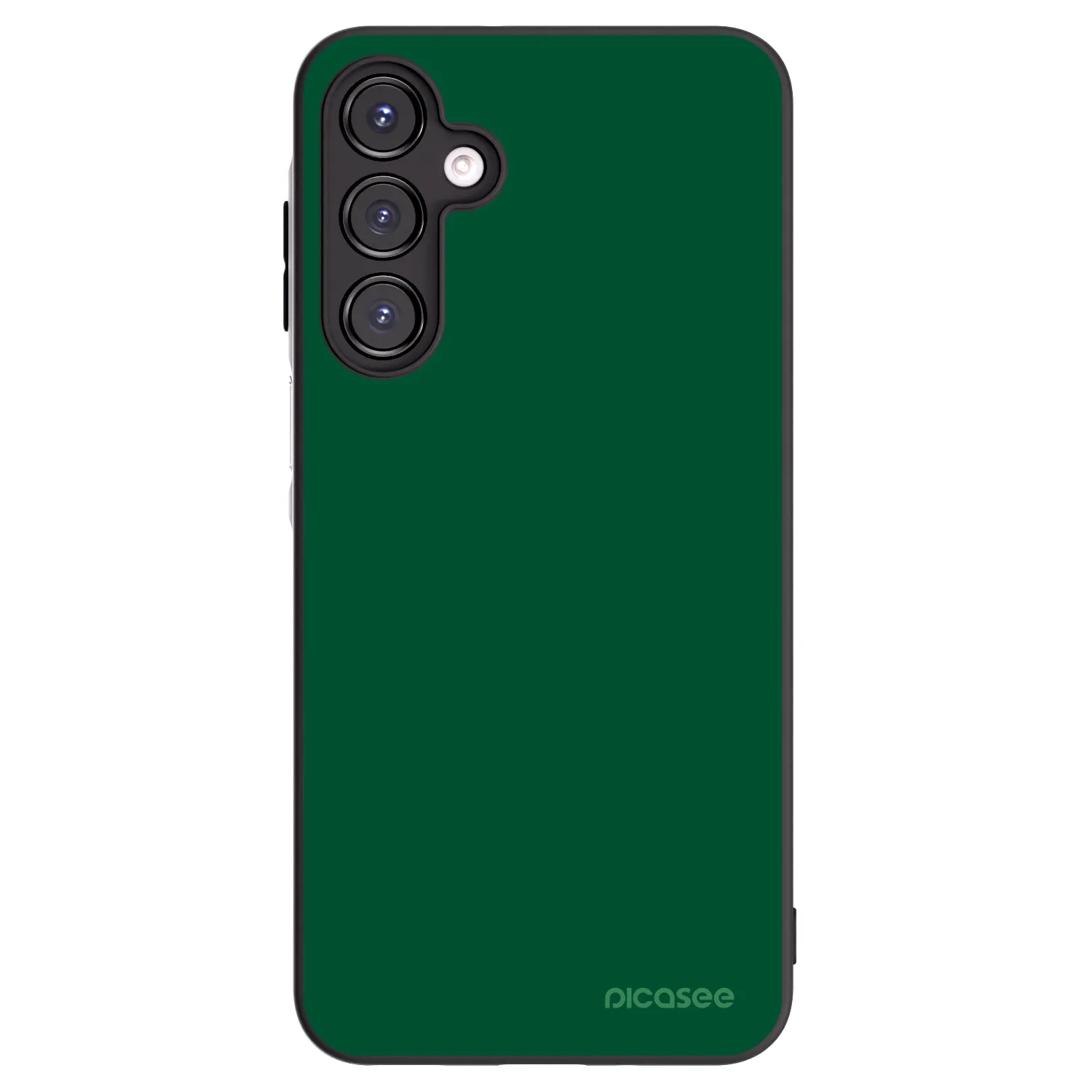 Picasee crna silikonska maskica za Samsung Galaxy A16 4G - Green Gleam