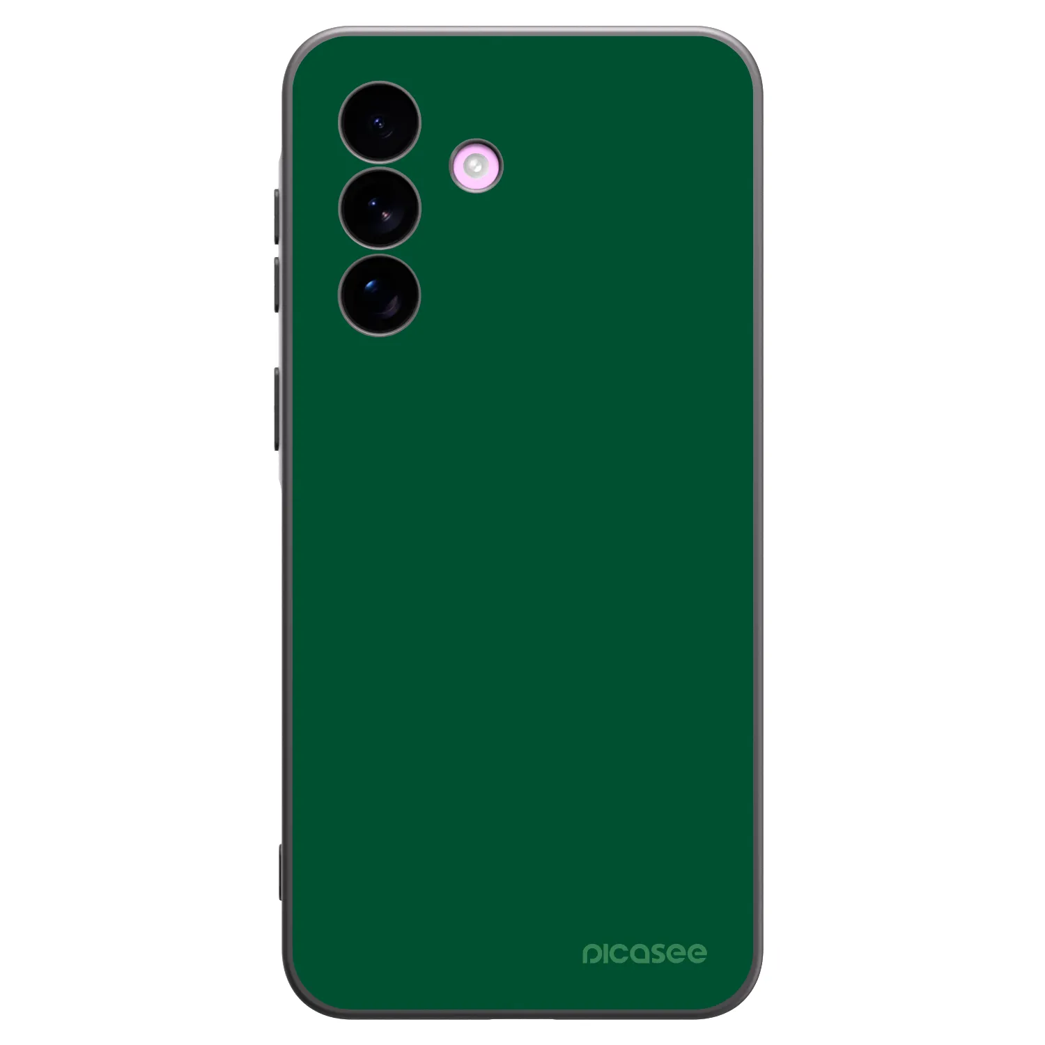 Picasee crna silikonska maskica za Samsung Galaxy A57 5G - Green Gleam