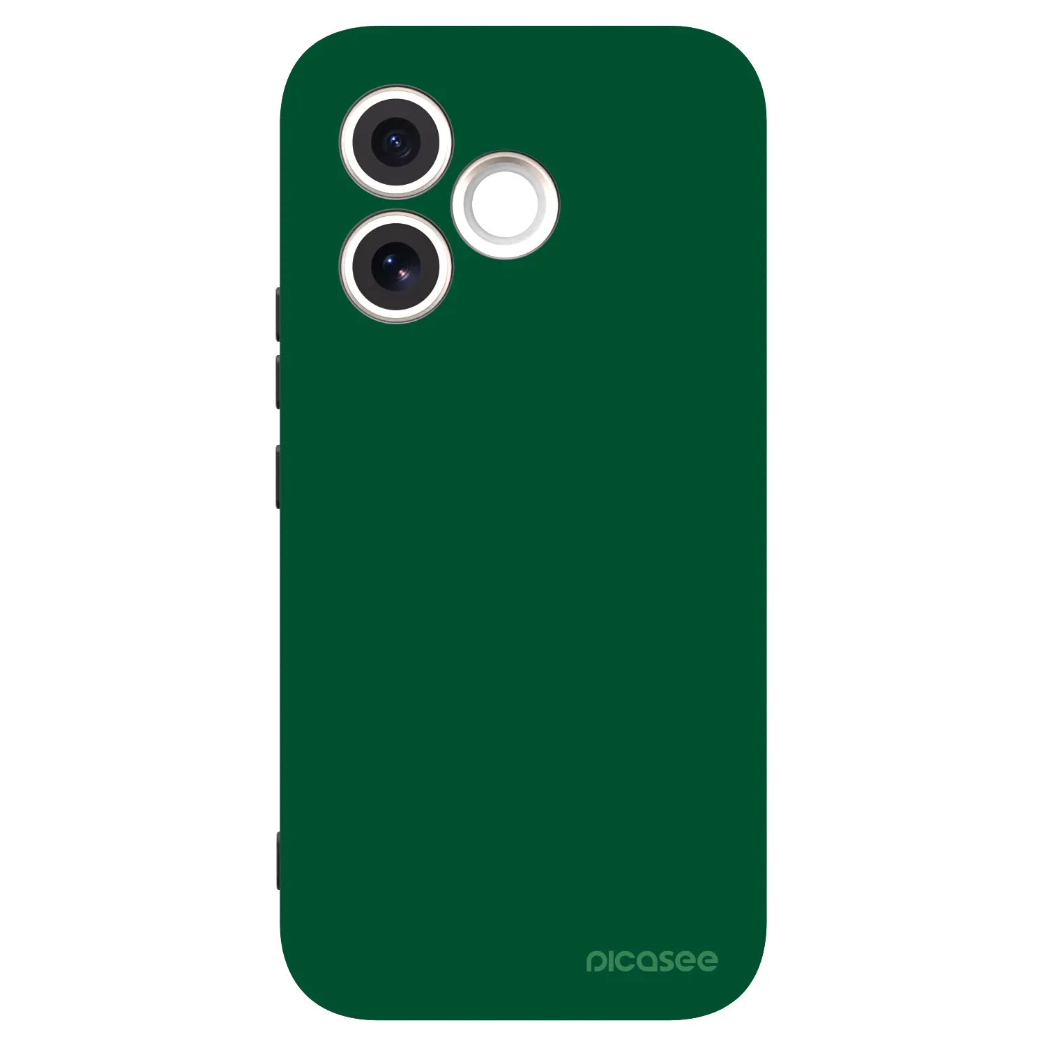 Picasee crna silikonska maskica za Honor 600 Lite - Green Gleam
