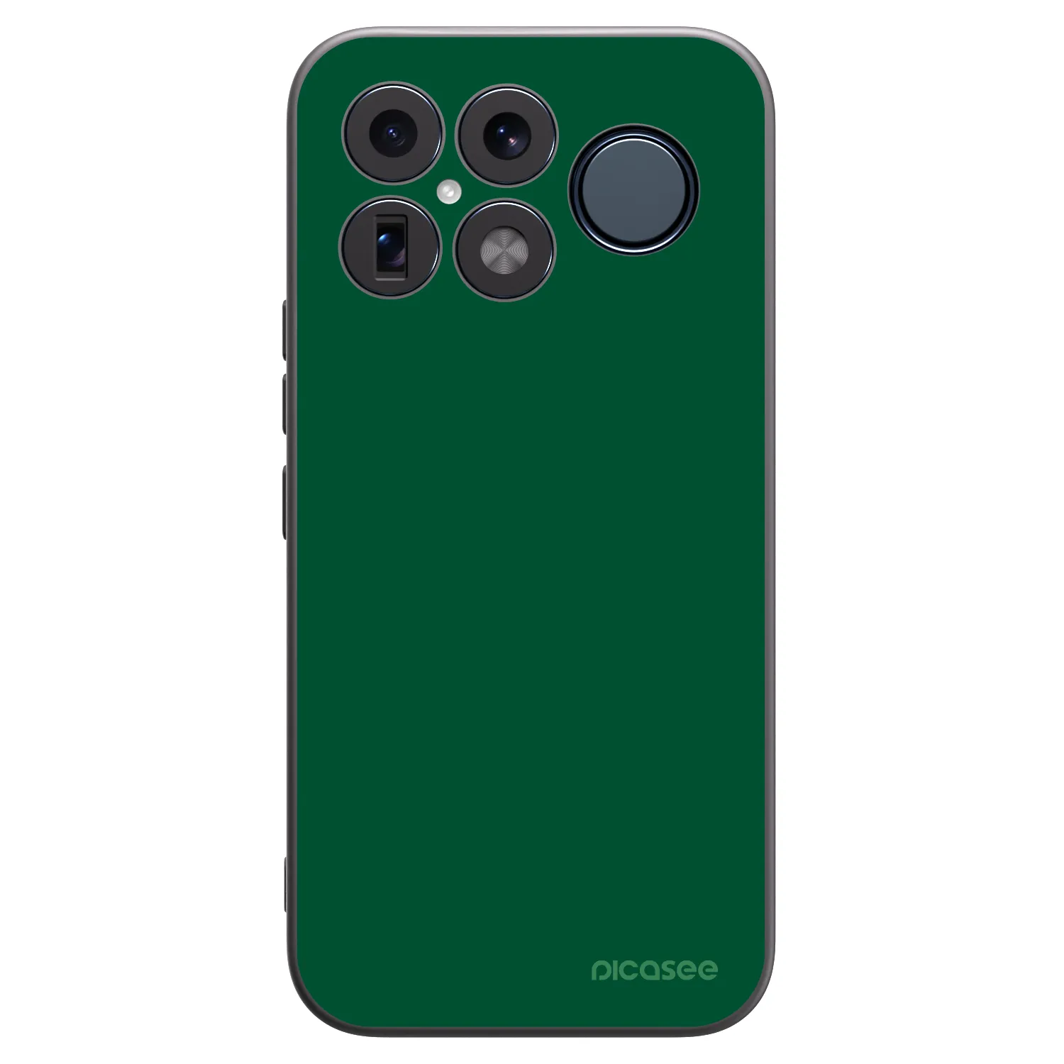 Picasee crna silikonska maskica za Xiaomi Poco F8 Ultra - Green Gleam