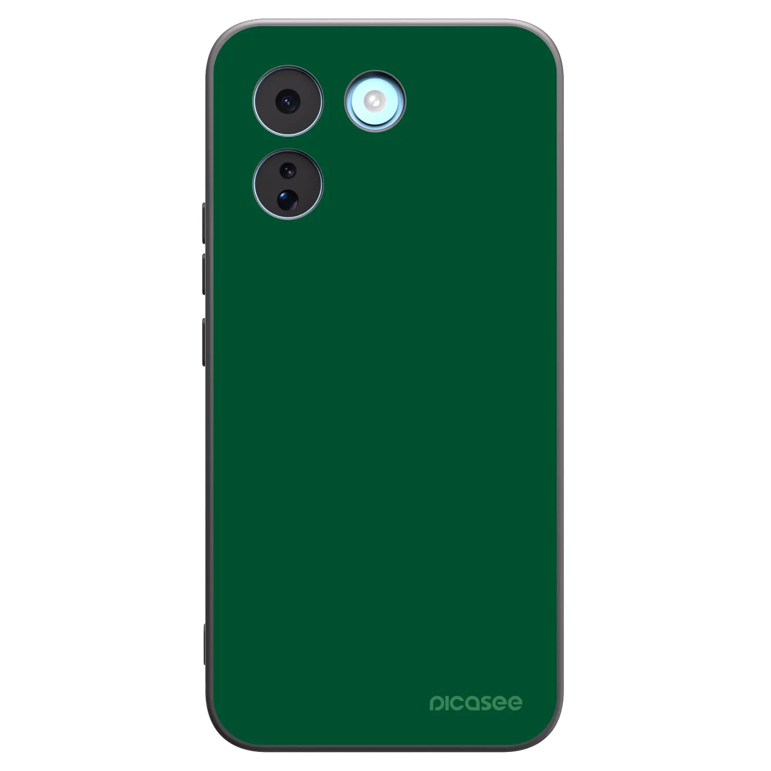 Picasee crna silikonska maskica za Xiaomi Redmi Note 17 Pro MAX 5G - Green Gleam