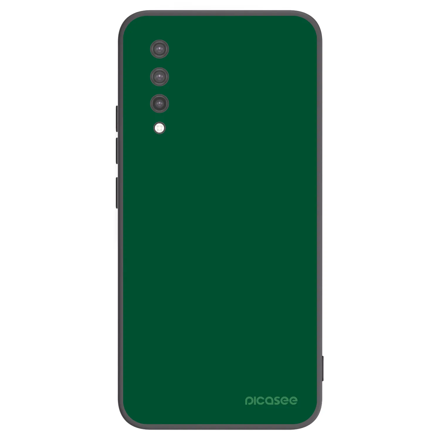 Picasee crna silikonska maskica za Xiaomi Mi 9 Lite - Green Gleam