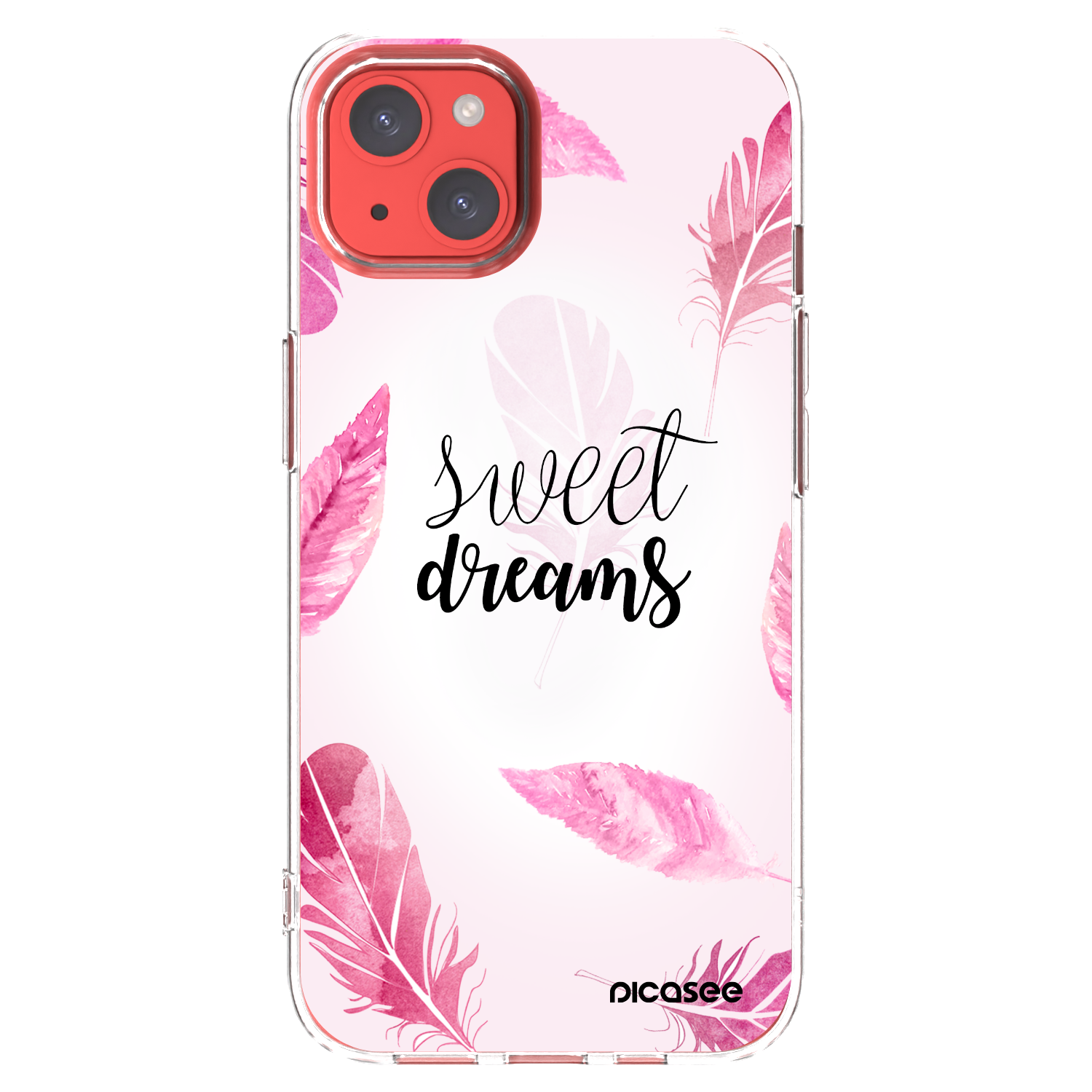 Picasee silikonska prozirna maskica za Apple iPhone 13 - Sweet dreams