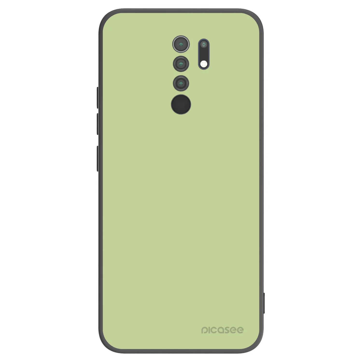 Picasee crna silikonska maskica za Xiaomi Redmi 9 - Heavenly Hints