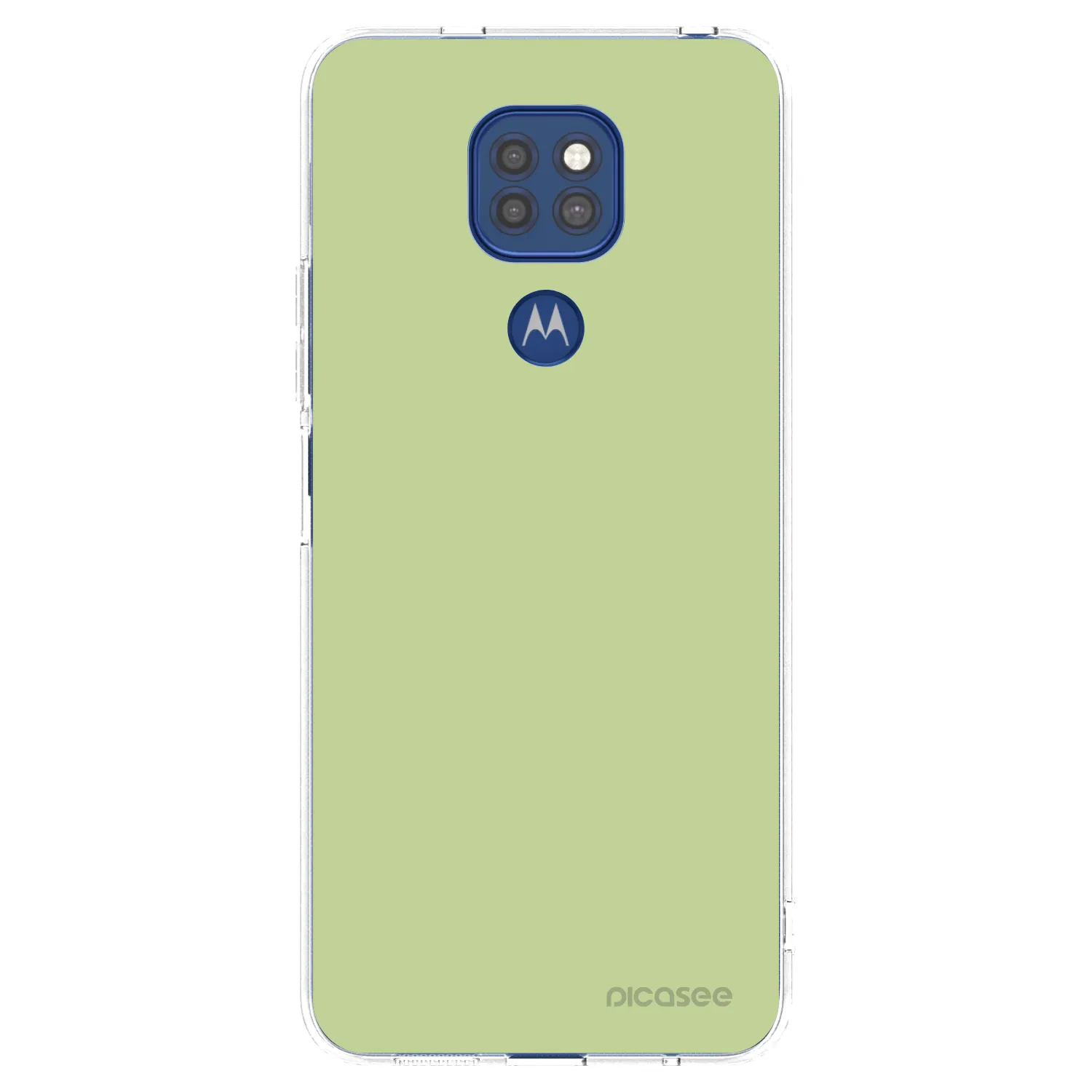 Picasee silikonska prozirna maskica za Motorola Moto G9 Play - Heavenly Hints