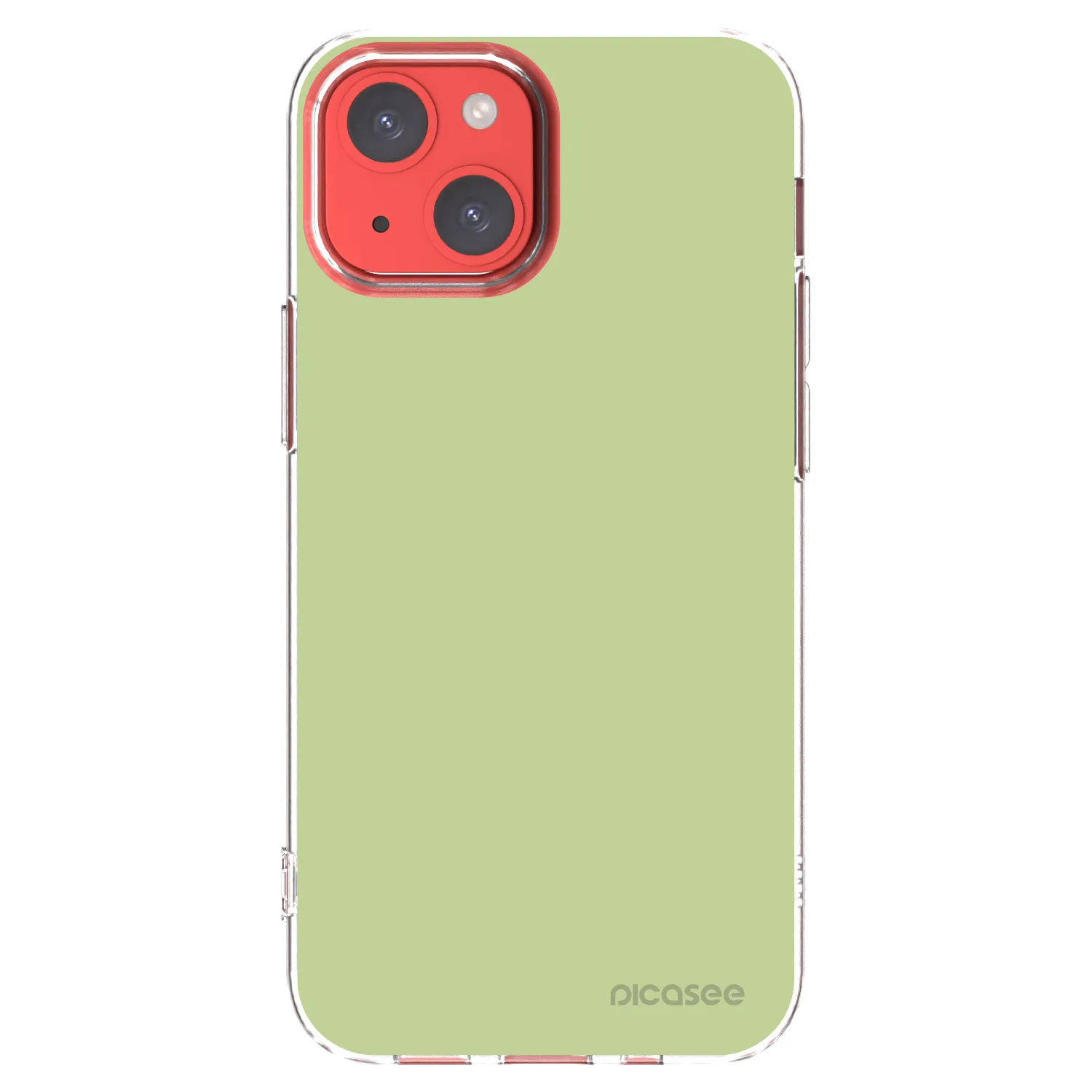 Picasee silikonska prozirna maskica za Apple iPhone 13 mini - Heavenly Hints