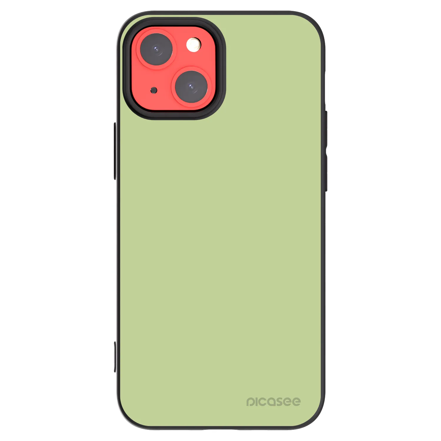 Picasee crna silikonska maskica za Apple iPhone 13 mini - Heavenly Hints