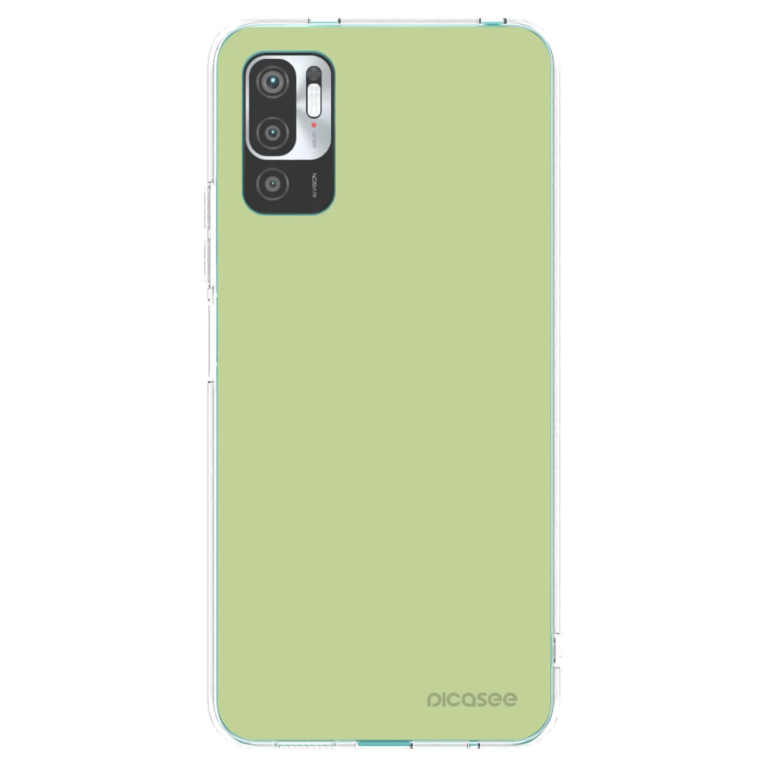 Picasee silikonska prozirna maskica za Xiaomi Redmi Note 10 5G - Heavenly Hints