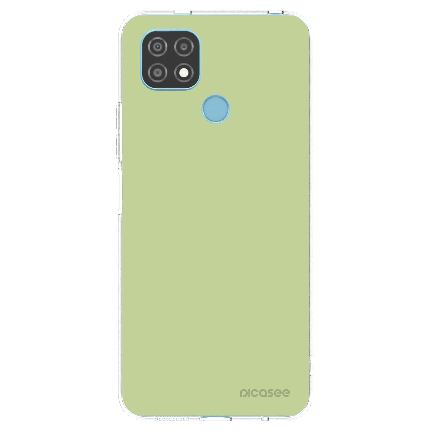 Picasee silikonska prozirna maskica za Realme C21 - Heavenly Hints