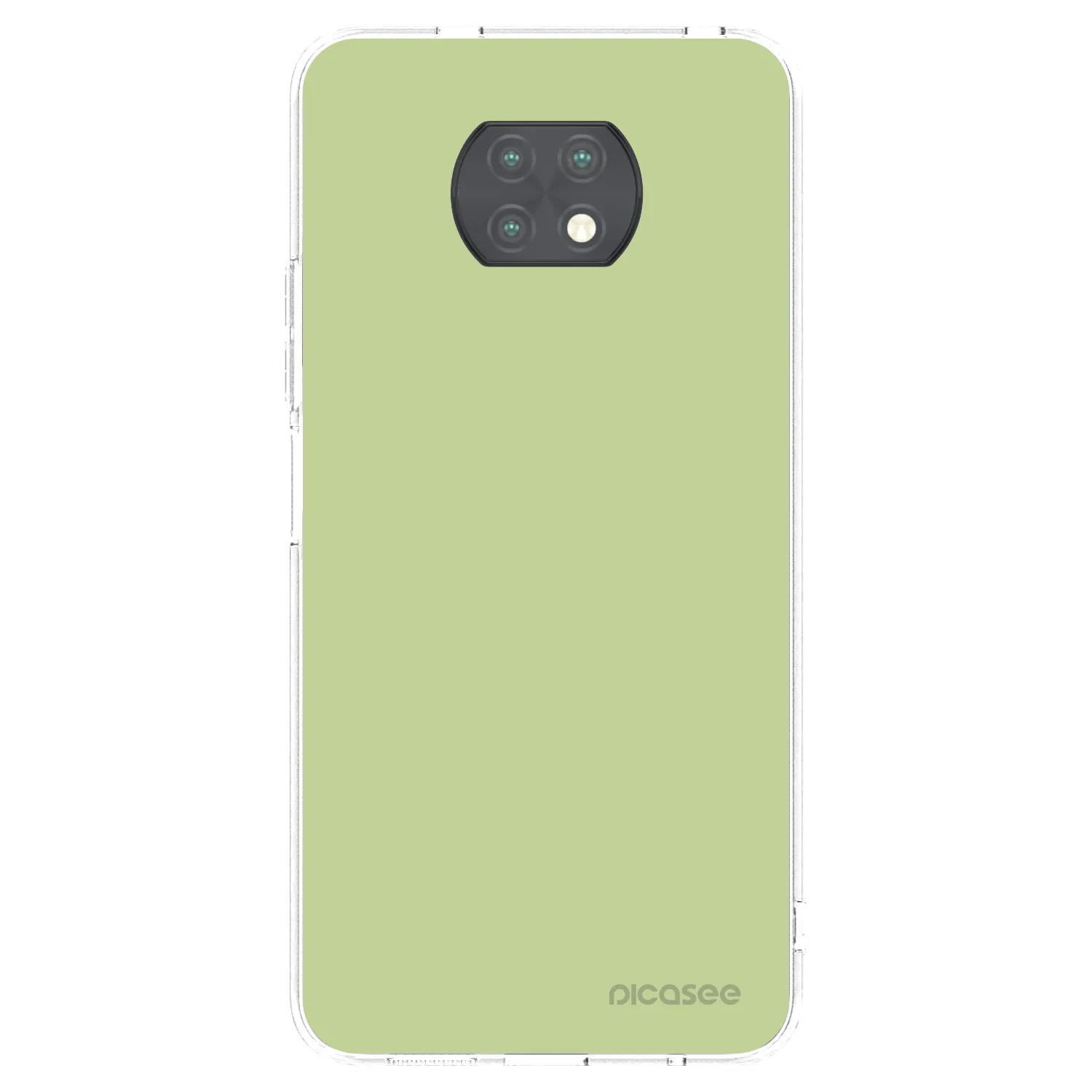 Picasee silikonska prozirna maskica za Xiaomi Redmi Note 9T - Heavenly Hints