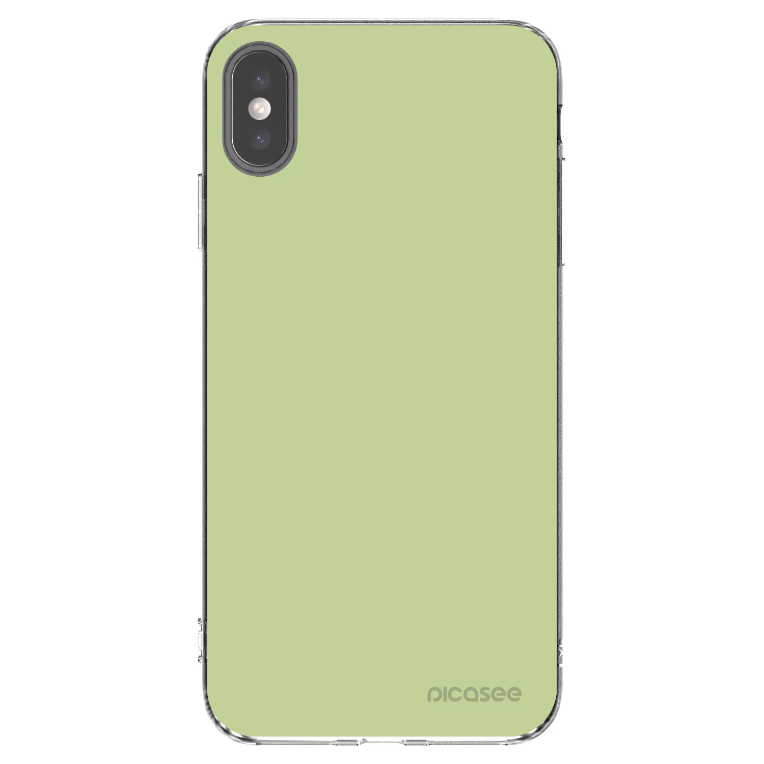 Picasee silikonska prozirna maskica za Apple iPhone XS Max - Heavenly Hints